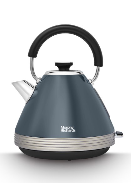 Venture Retro Blue Kettle and Toaster Set - Basalt