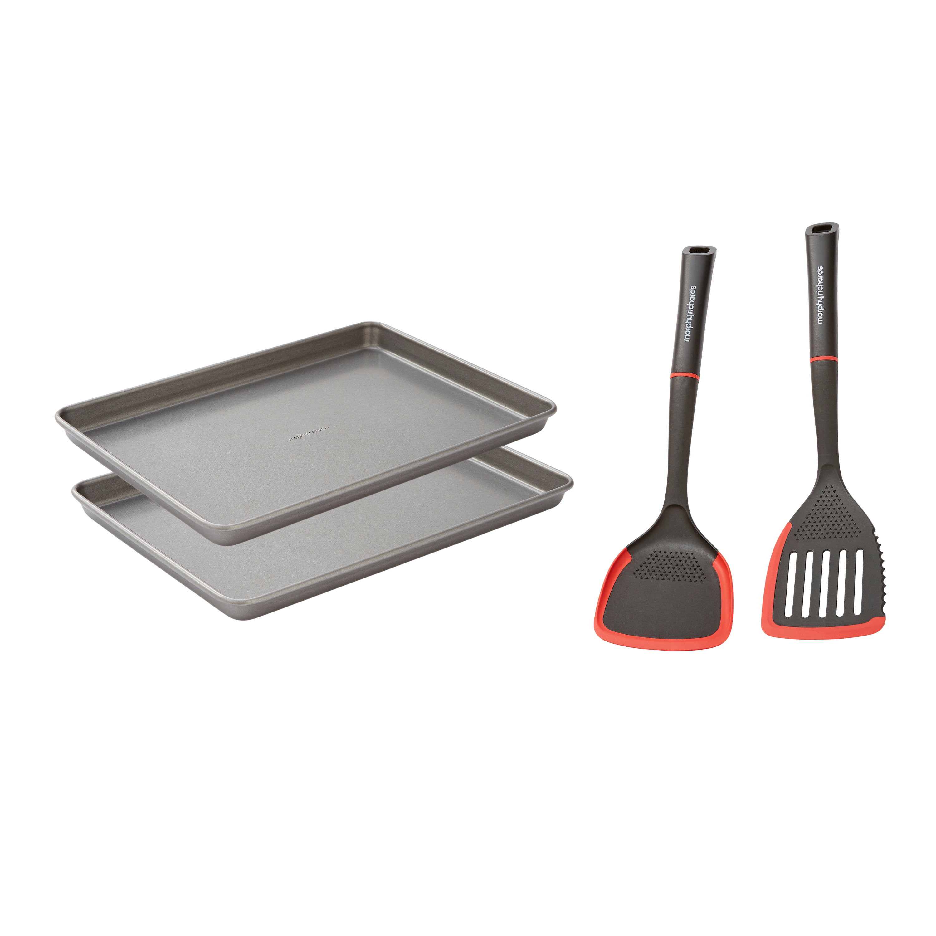 13"x9" Oven Tray Set and Slotted and Solid Turner Set