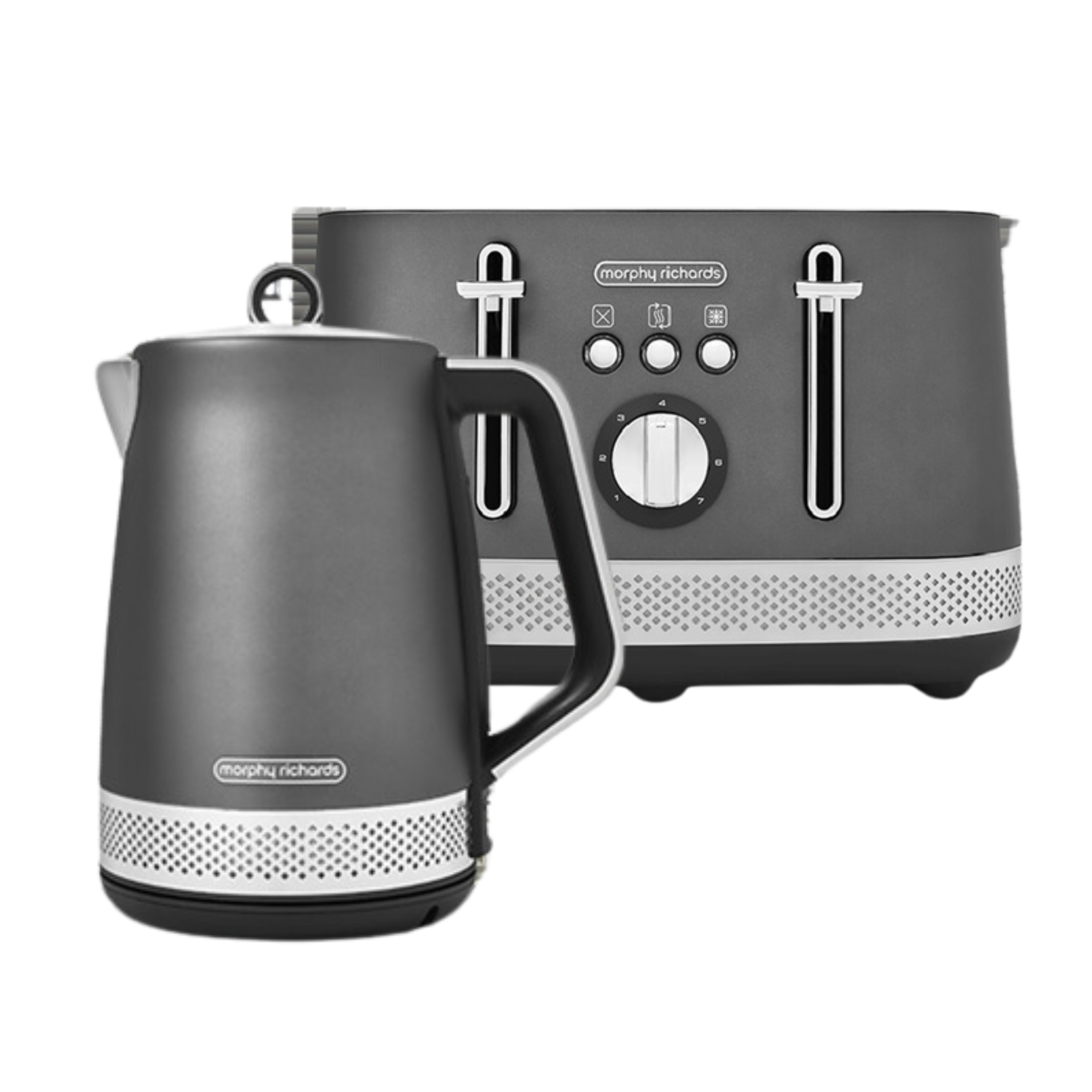 Illumination Titanium Kettle and Toaster Set