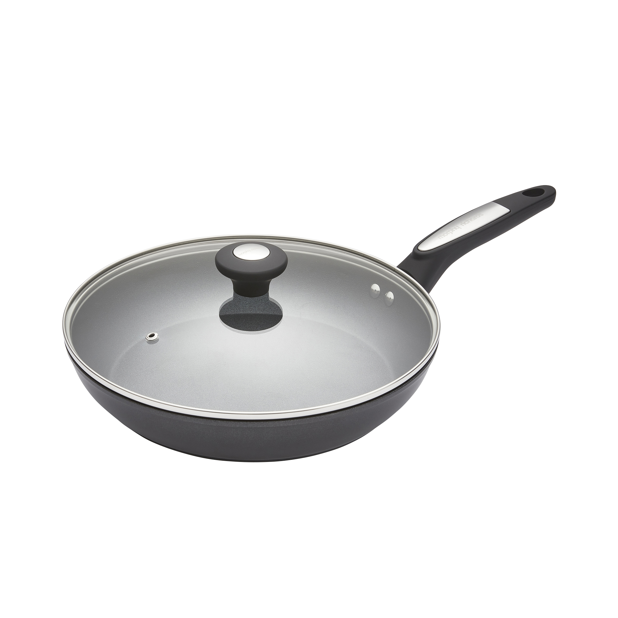 28cm Forged Aluminium Ceramica Lidded Frying Pan
