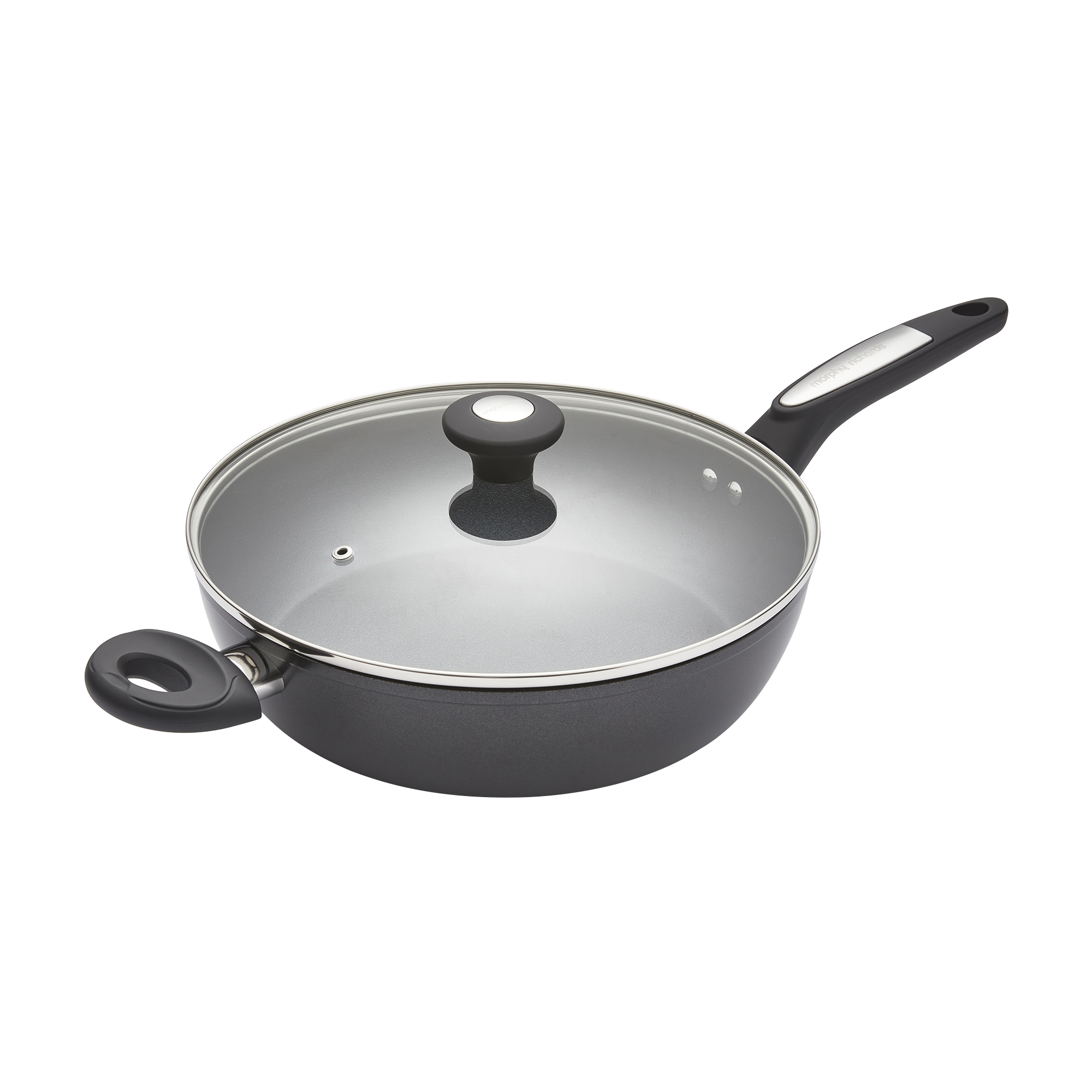 28cm Forged Aluminium Lidded Saute Pan