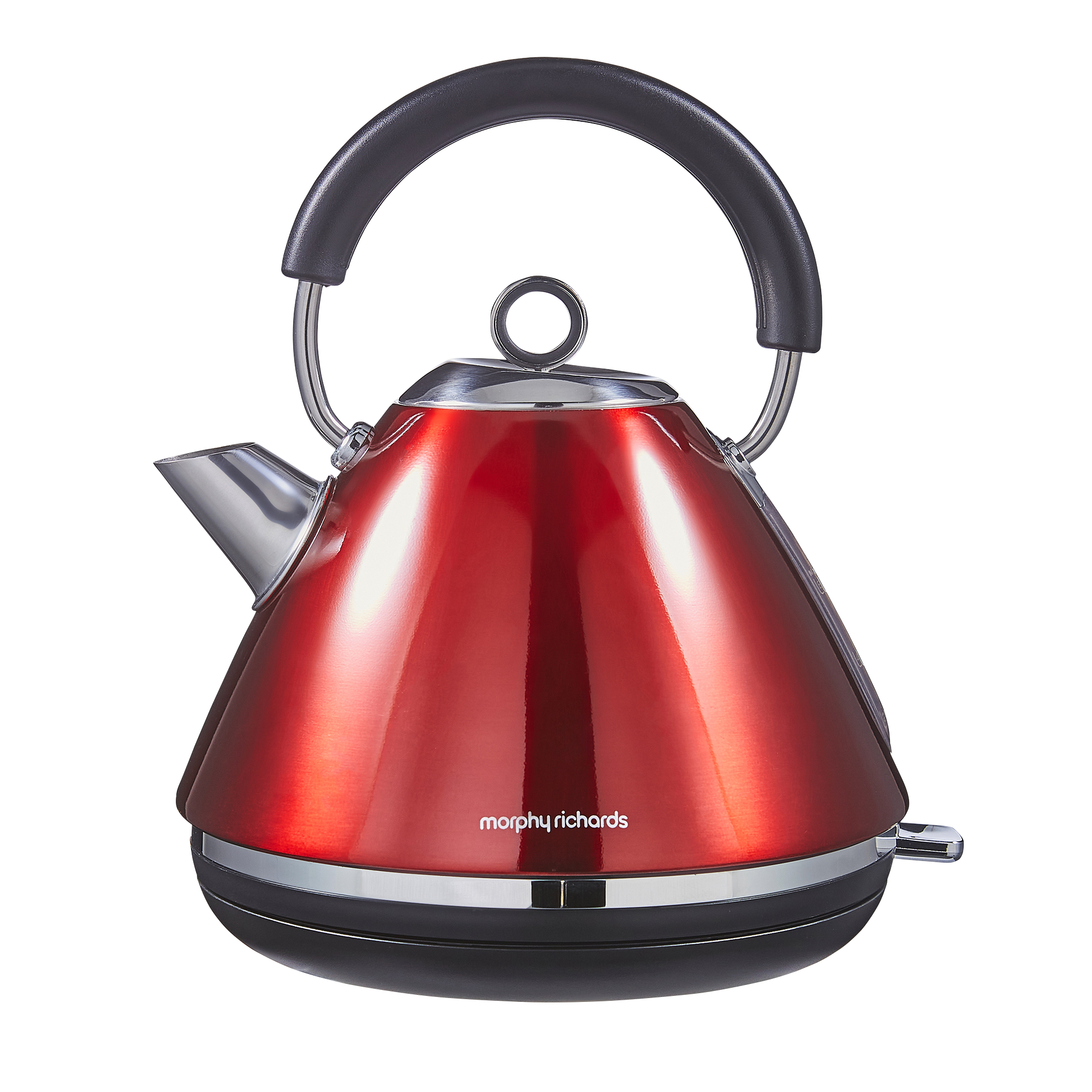 Accents 1.5L Pyramid Kettle - Red