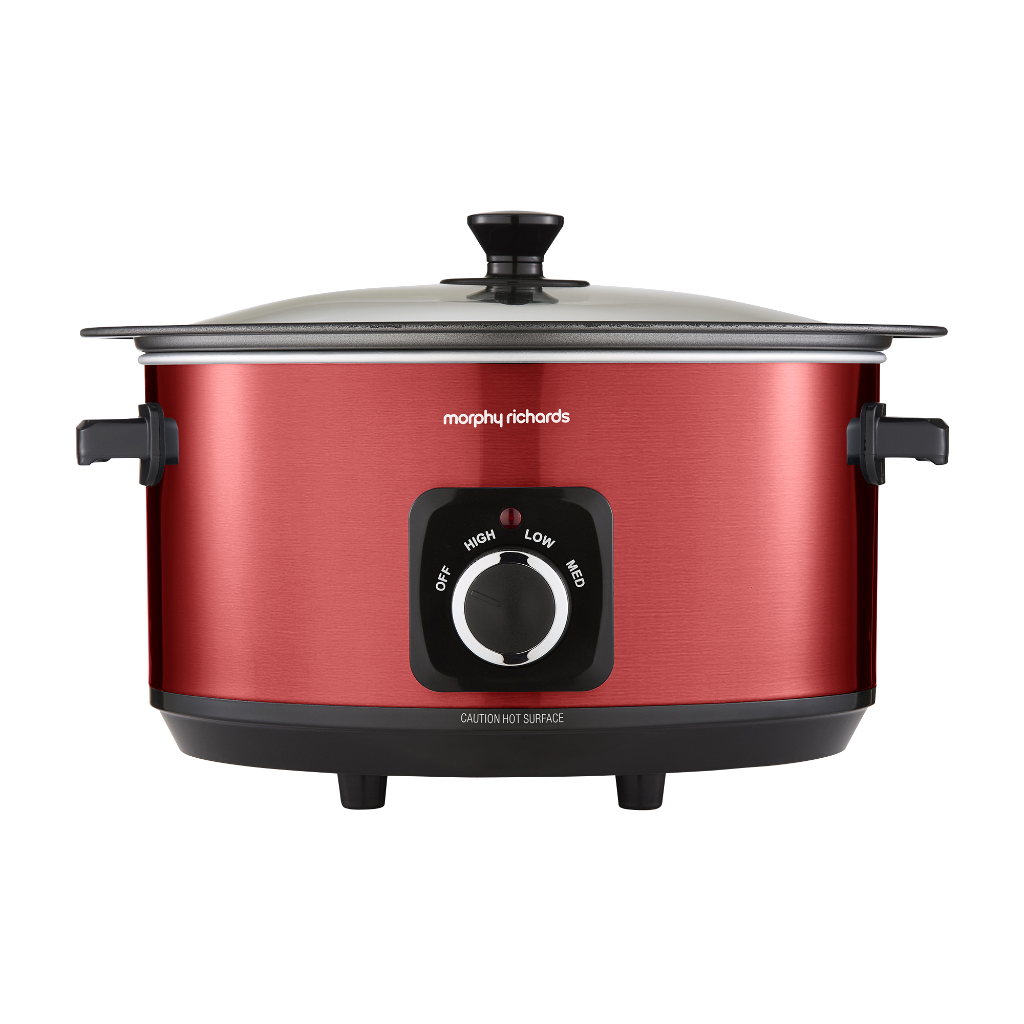 Accents Sear & Stew 6.5L Red Slow Cooker