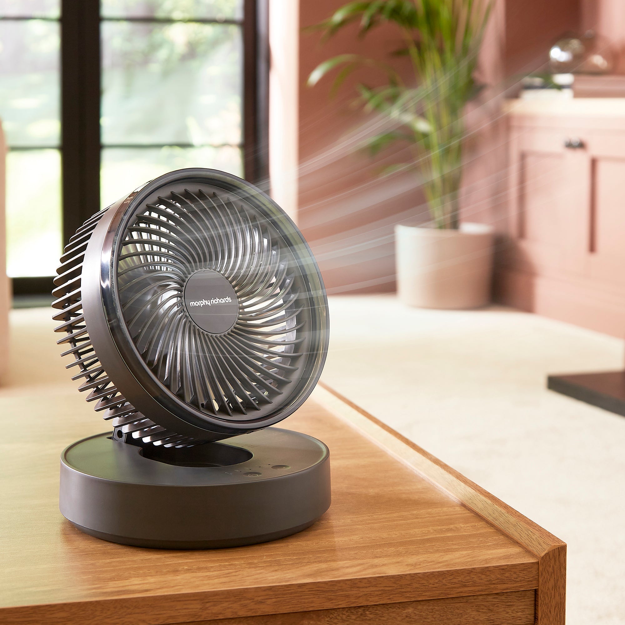 Air Flex 6” Portable Oscillating Rechargeable USB Fan