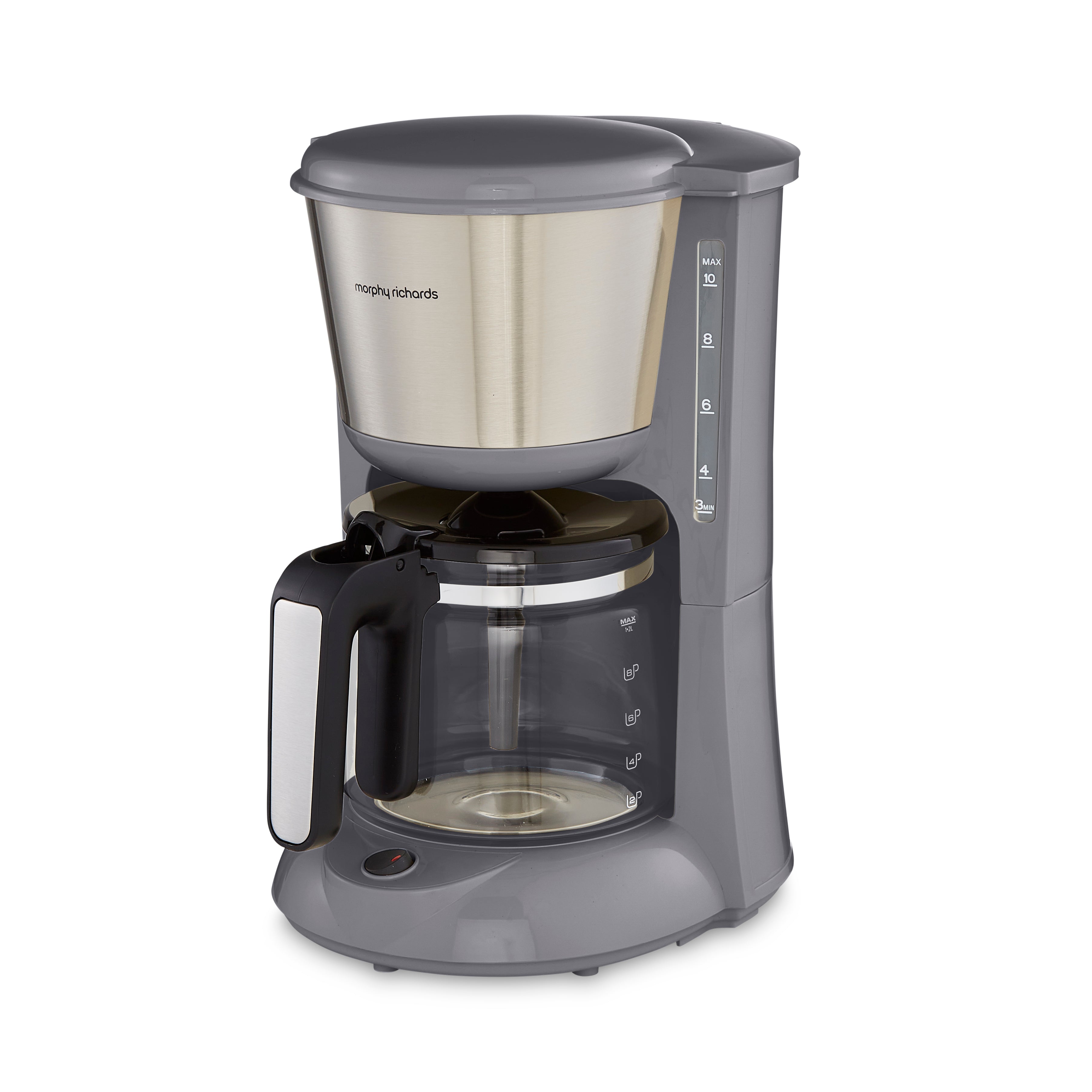 Equip Grey Filter Coffee Machine