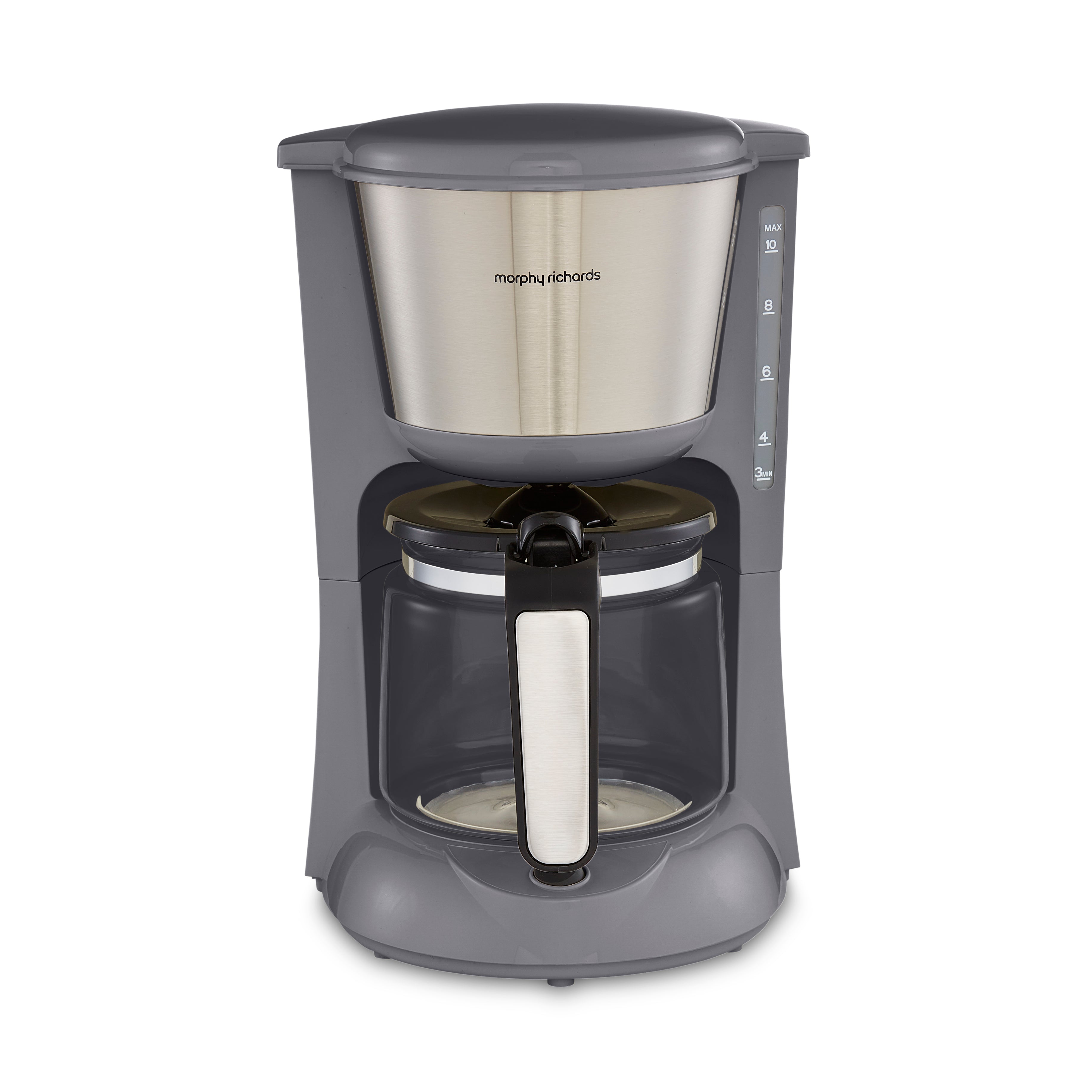 Equip Grey Filter Coffee Machine