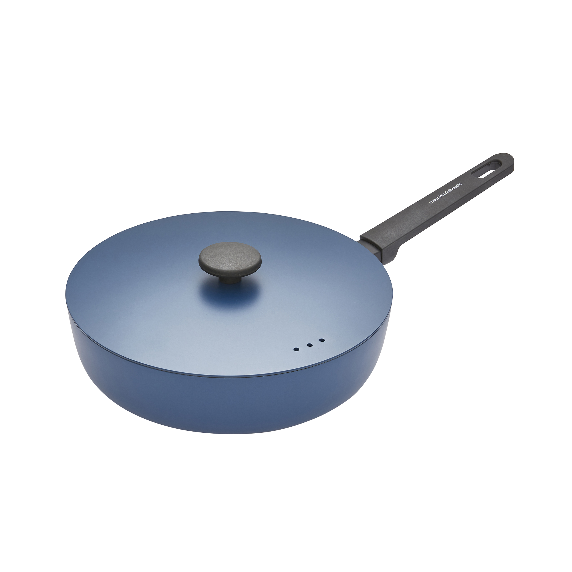 28cm Forged Aluminium Saute Pan - Blue