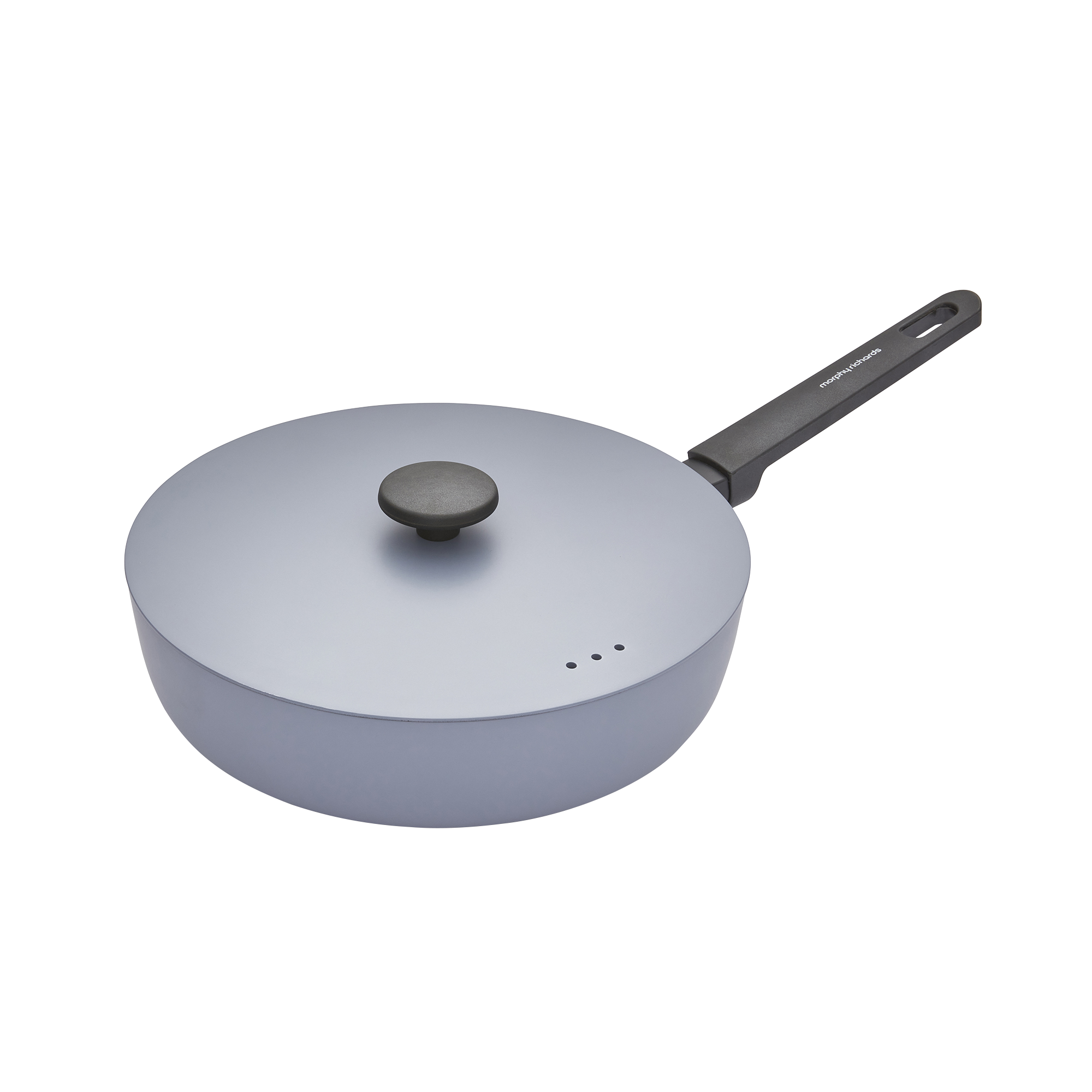 28cm Forged Aluminium Saute Pan - Grey