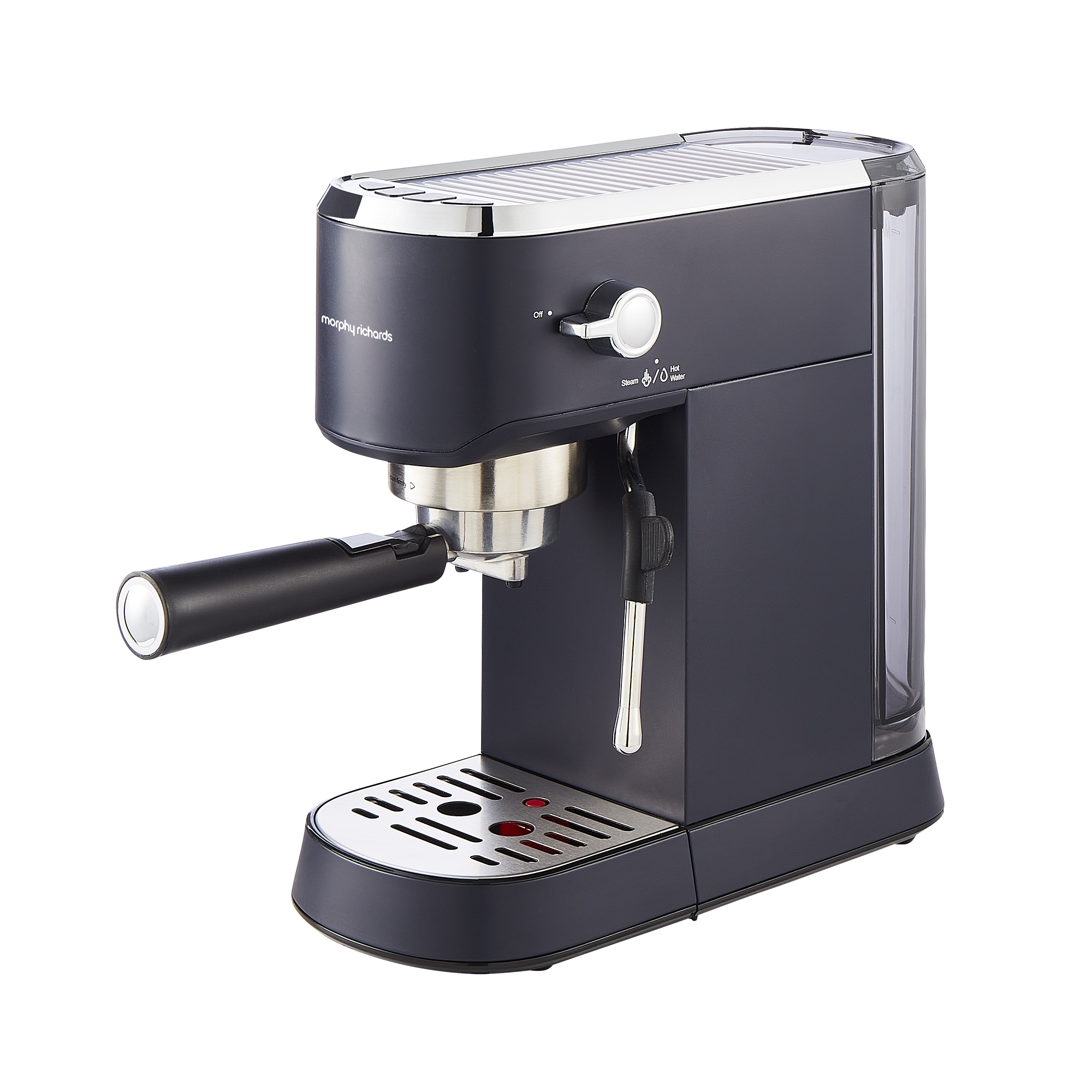 Traditional Compact Pump Espresso Coffee Machine - Navy