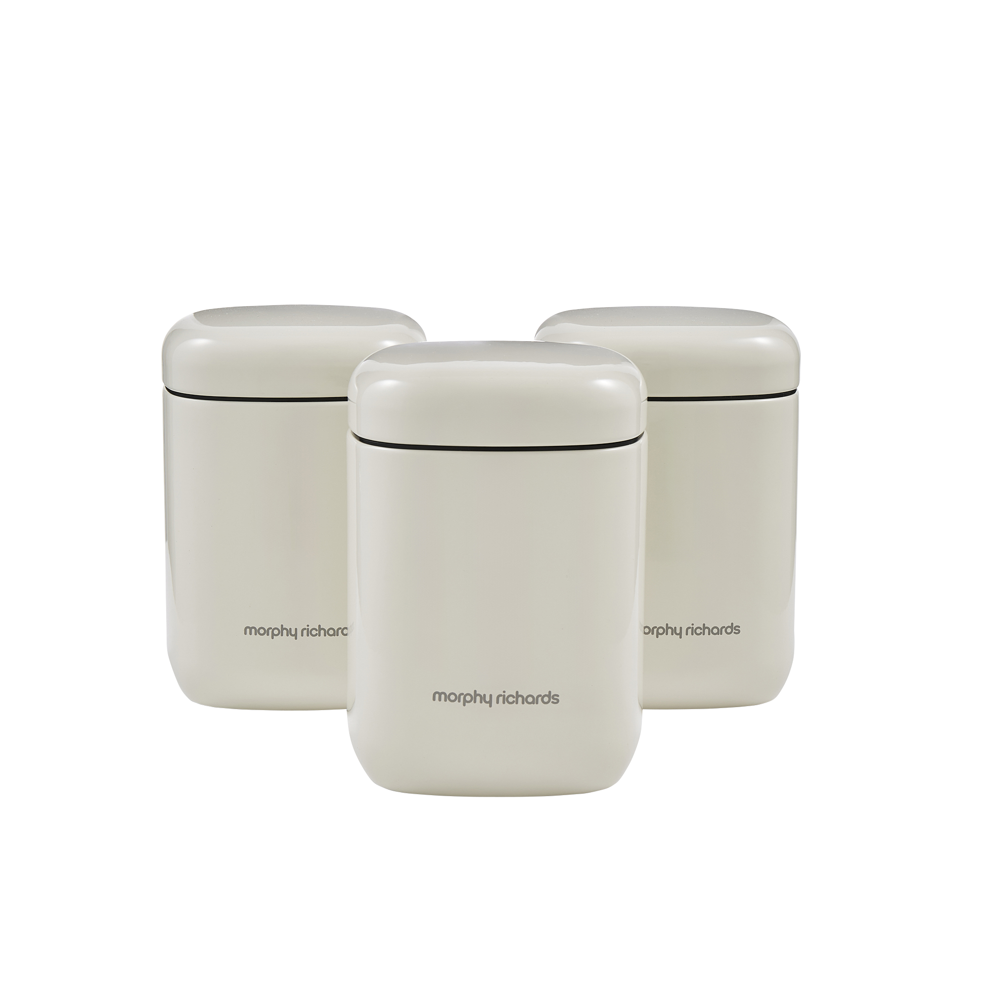 Equip 3 Storage Cream Canisters Set