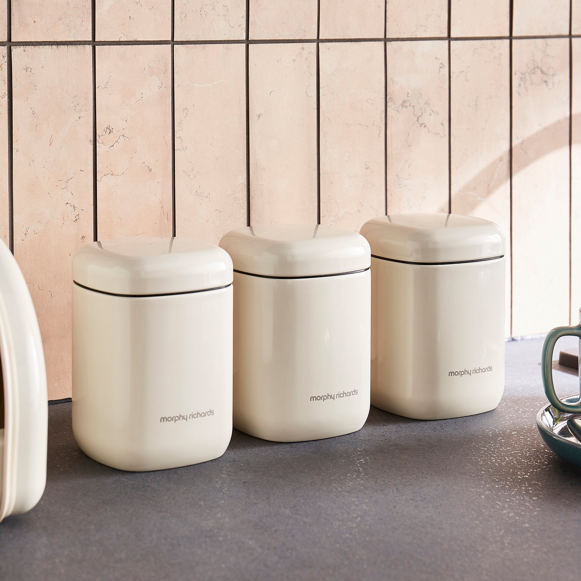 Equip 3 Storage Cream Canisters Set