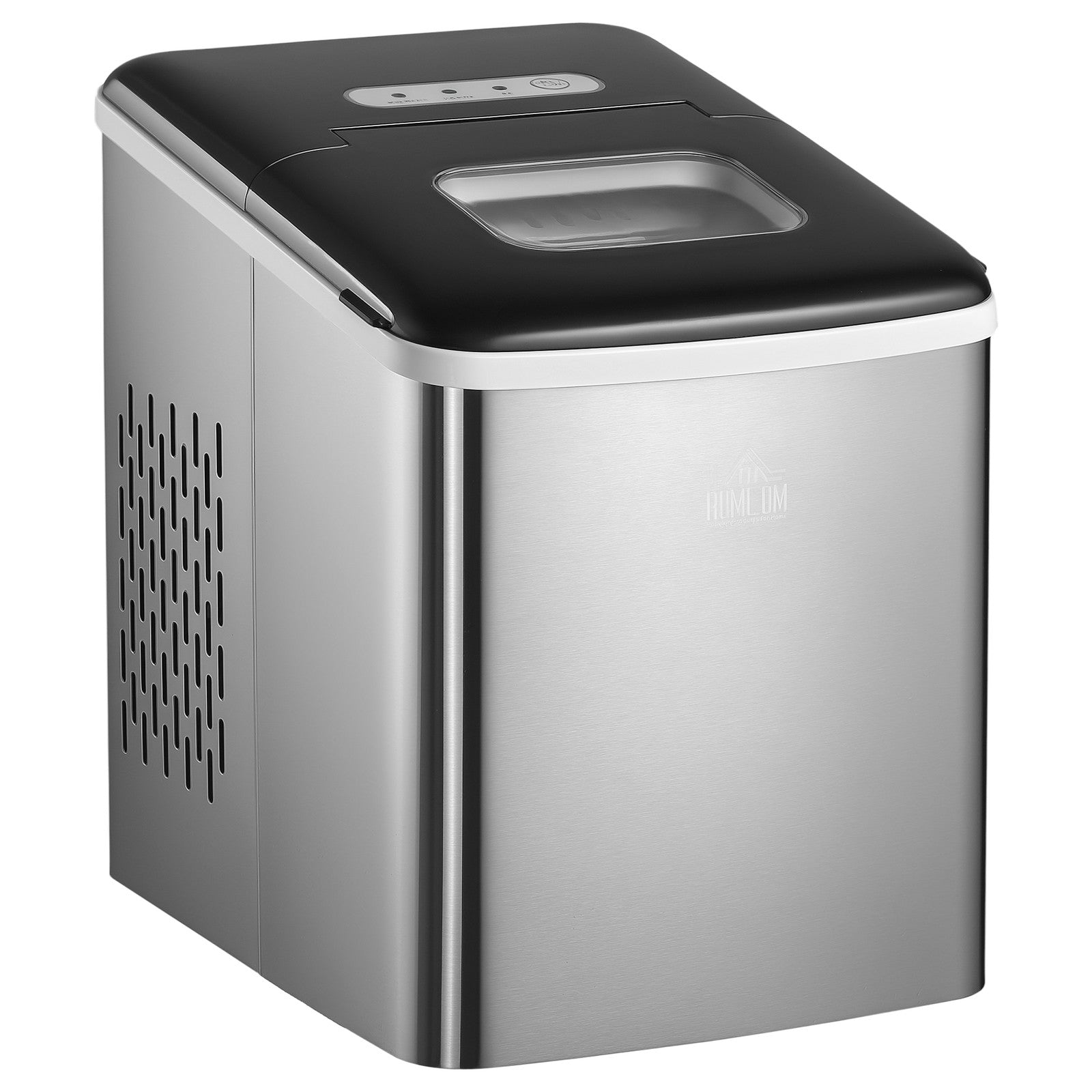 HOMCOM Compact Countertop Ice Maker Machine
