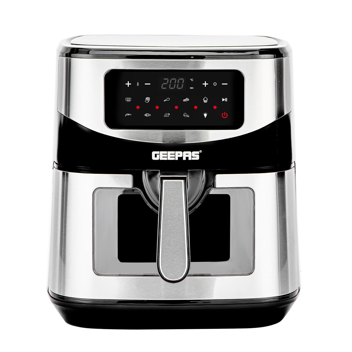 Geepas 9.2L Digital Air Fryer – Rapid Healthy Cooking with Vortex Technology