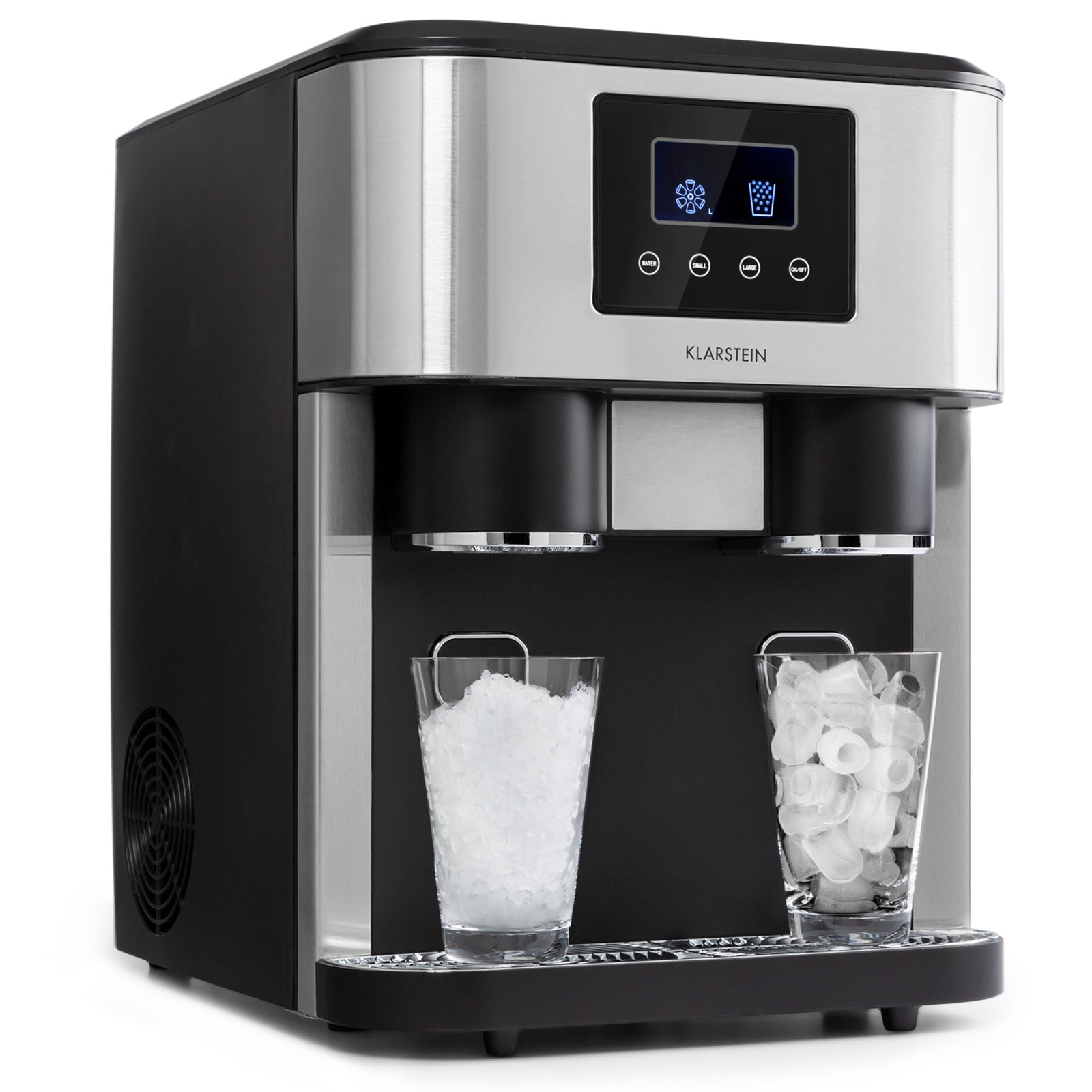 Klarstein Ice Age Crush 3-in-1 Ice Cube Maker & Crusher
