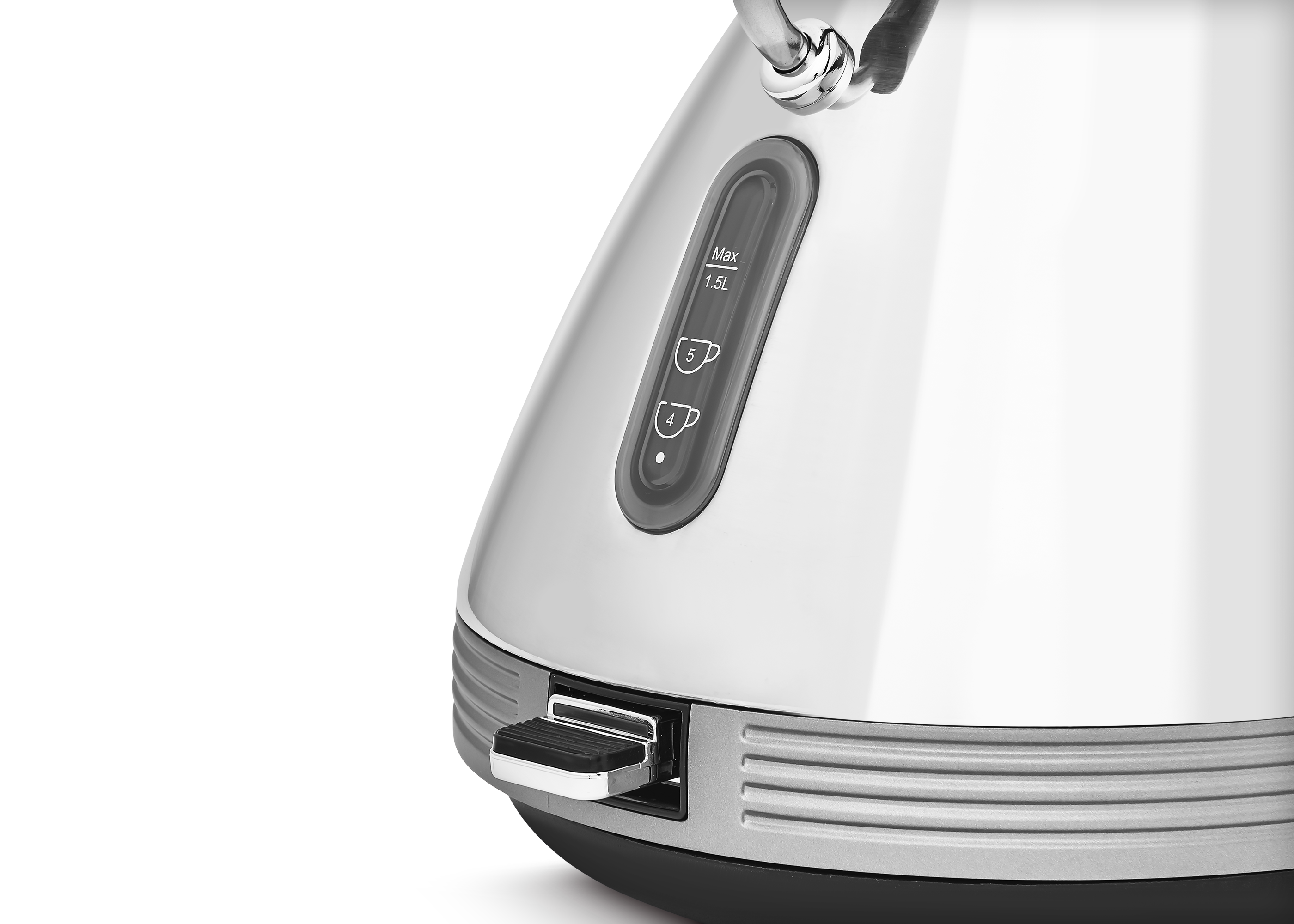 Venture Retro Pyramid Kettle Polished Stainless Steel