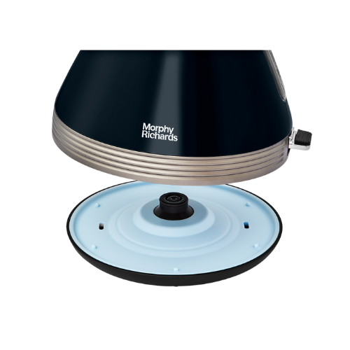 Venture Retro 1.5L Black Pyramid Kettle - Onyx