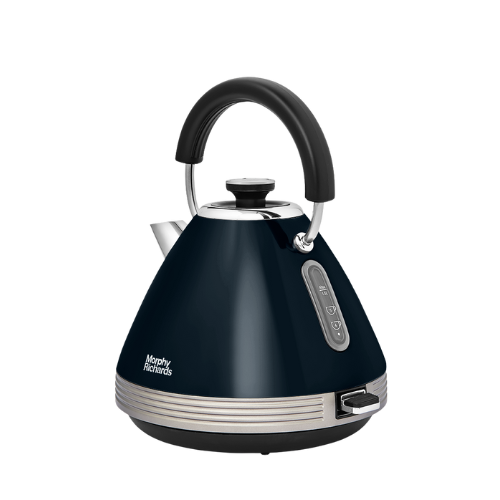 Venture Retro 1.5L Black Pyramid Kettle - Onyx