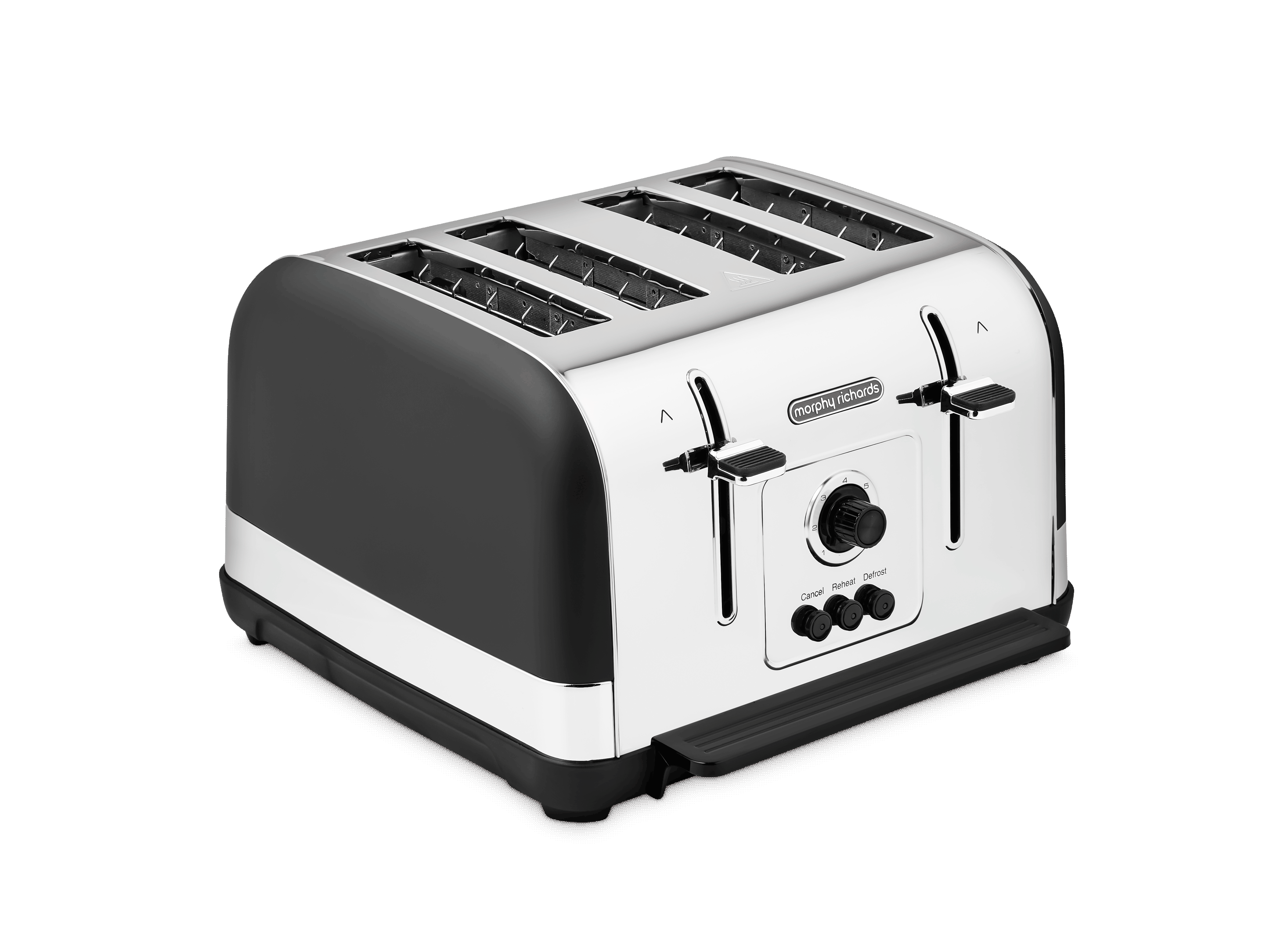 Venture Black 4-Slice Toaster