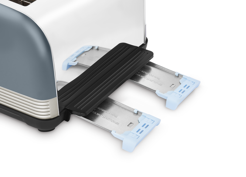 Venture Retro Blue Kettle and Toaster Set - Basalt