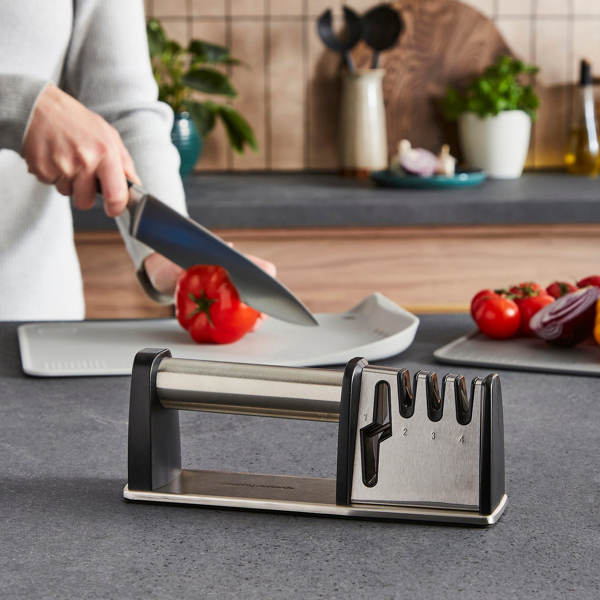 4 in 1 Knife and Scissor Sharpener