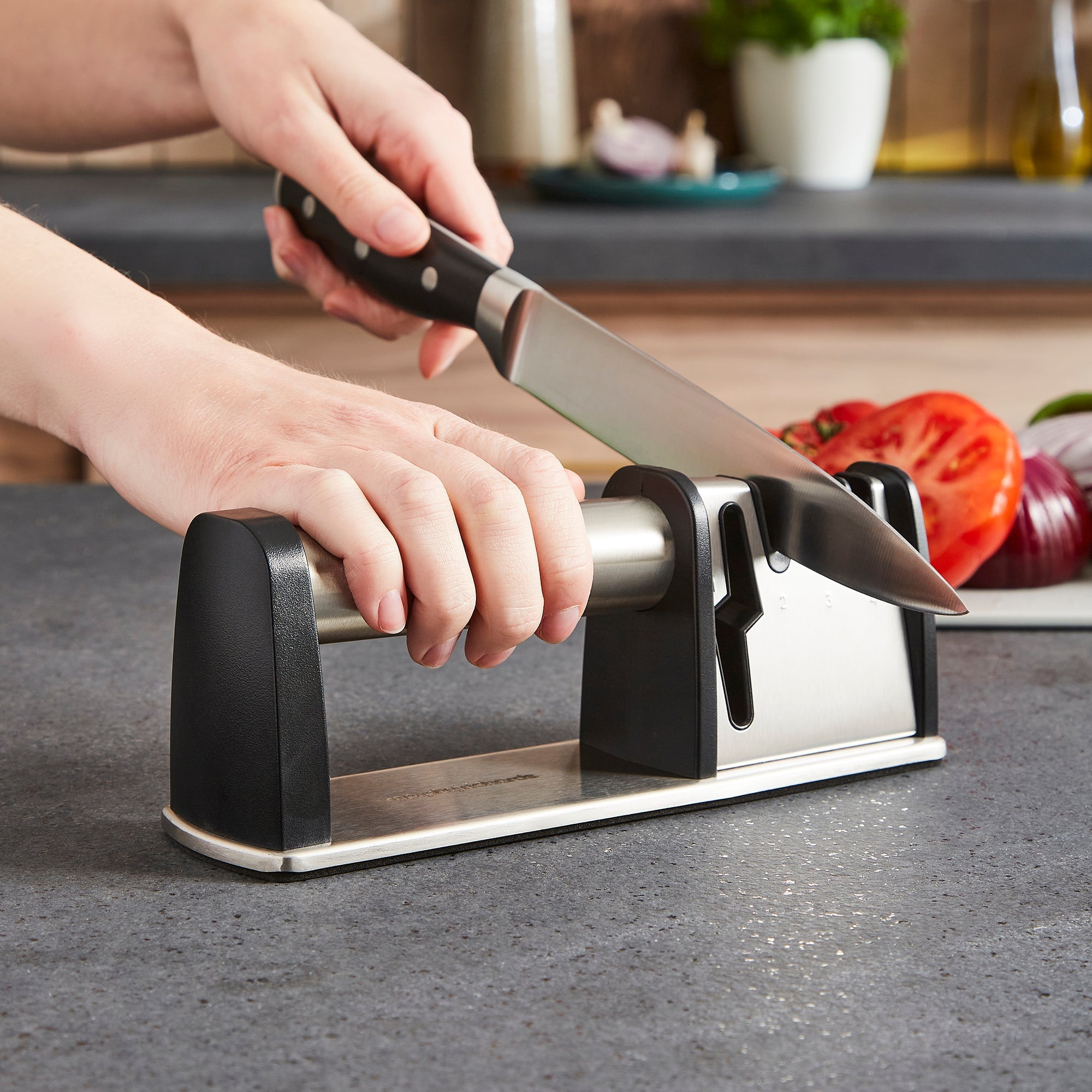4 in 1 Knife and Scissor Sharpener