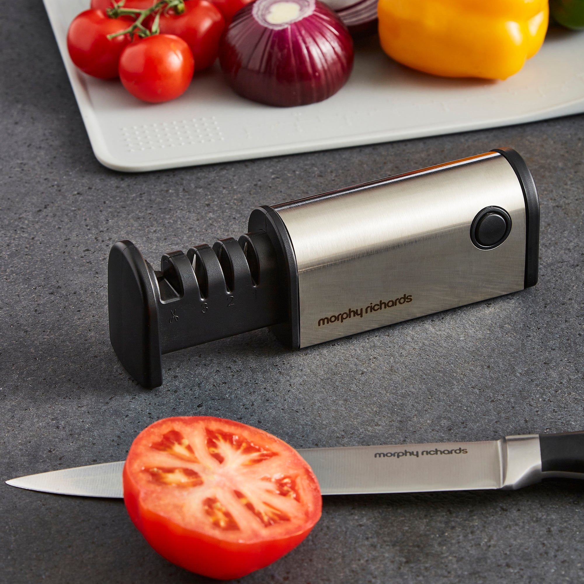 4 in 1 Retractable Knife and Scissor Sharpener
