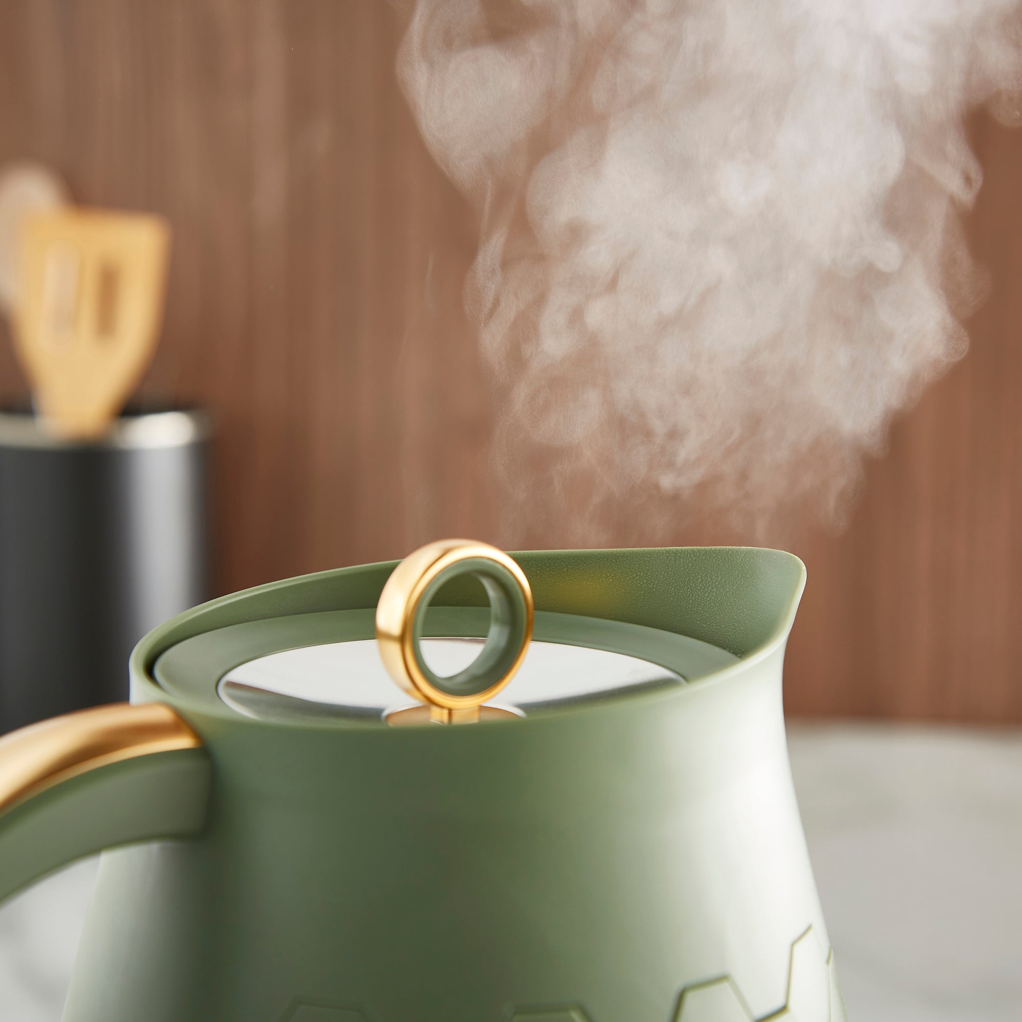 Cassini 1.7L Jug Green Kettle - Olivine