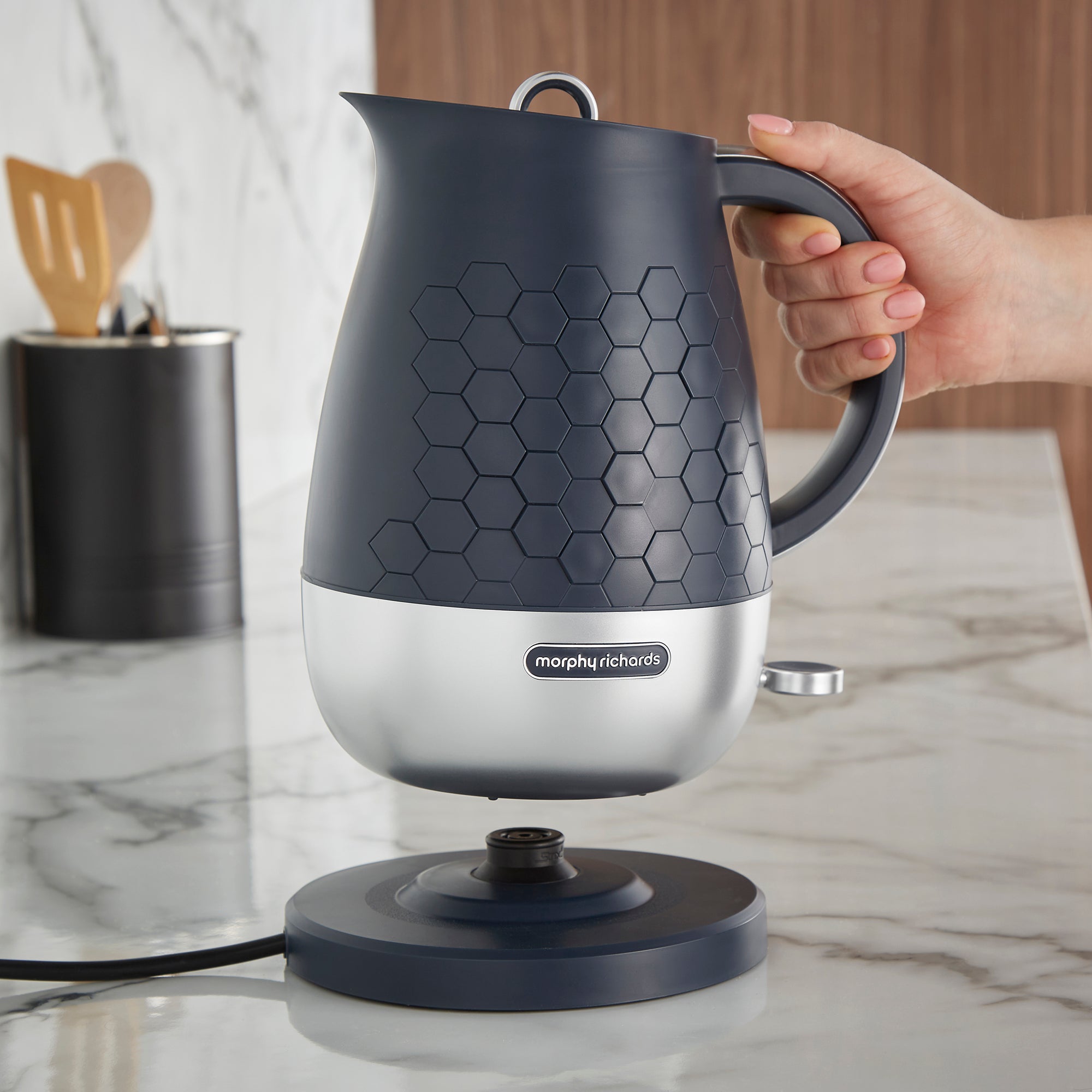 Cassini 1.7L Jug Navy Kettle - Outer Space