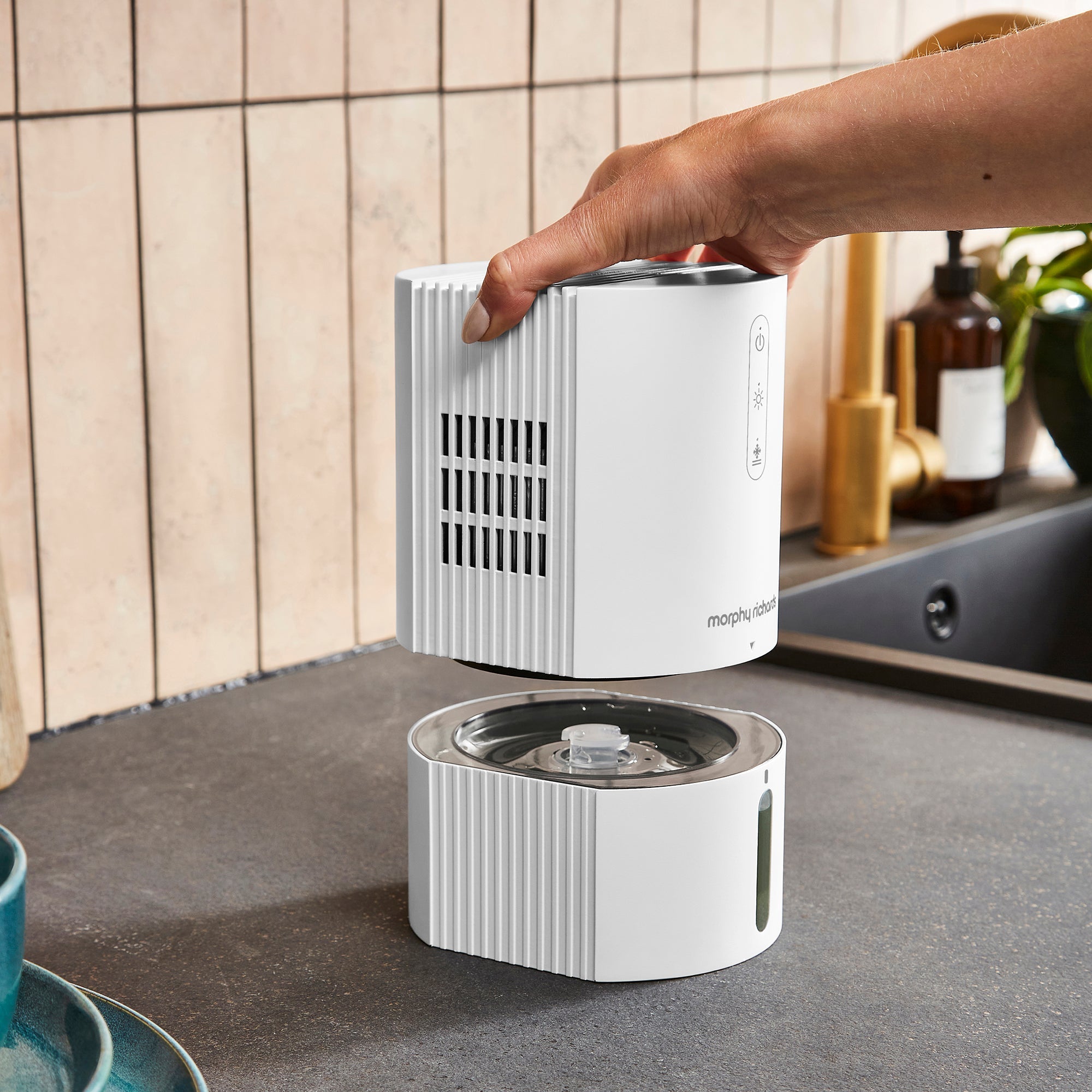 PureFresh 0.9L Dehumidifier - White