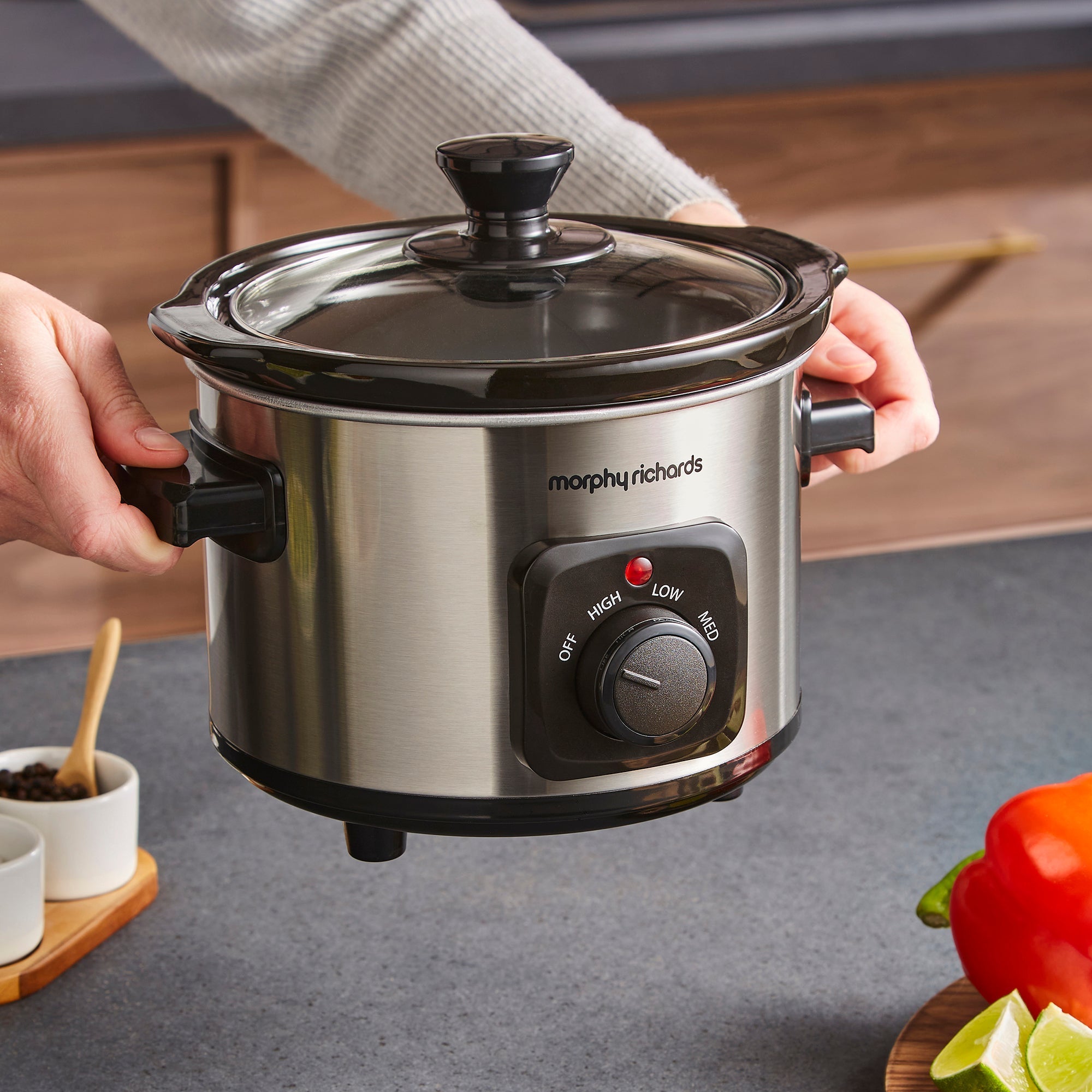 1.5L Ceramic Slow Cooker