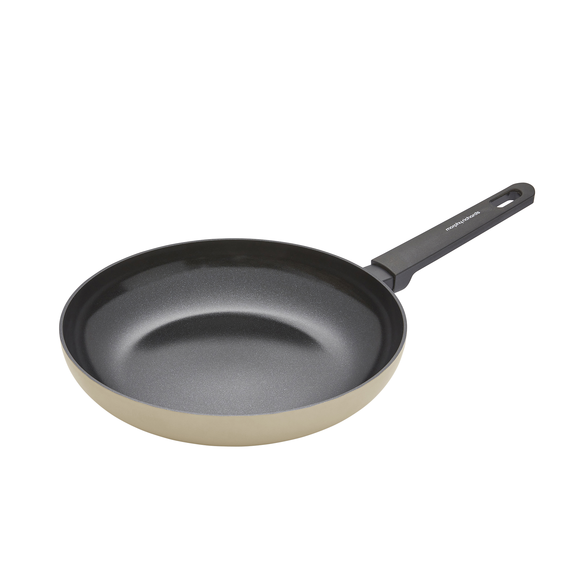 28cm Recycled Aluminium Frying Pan - Cream