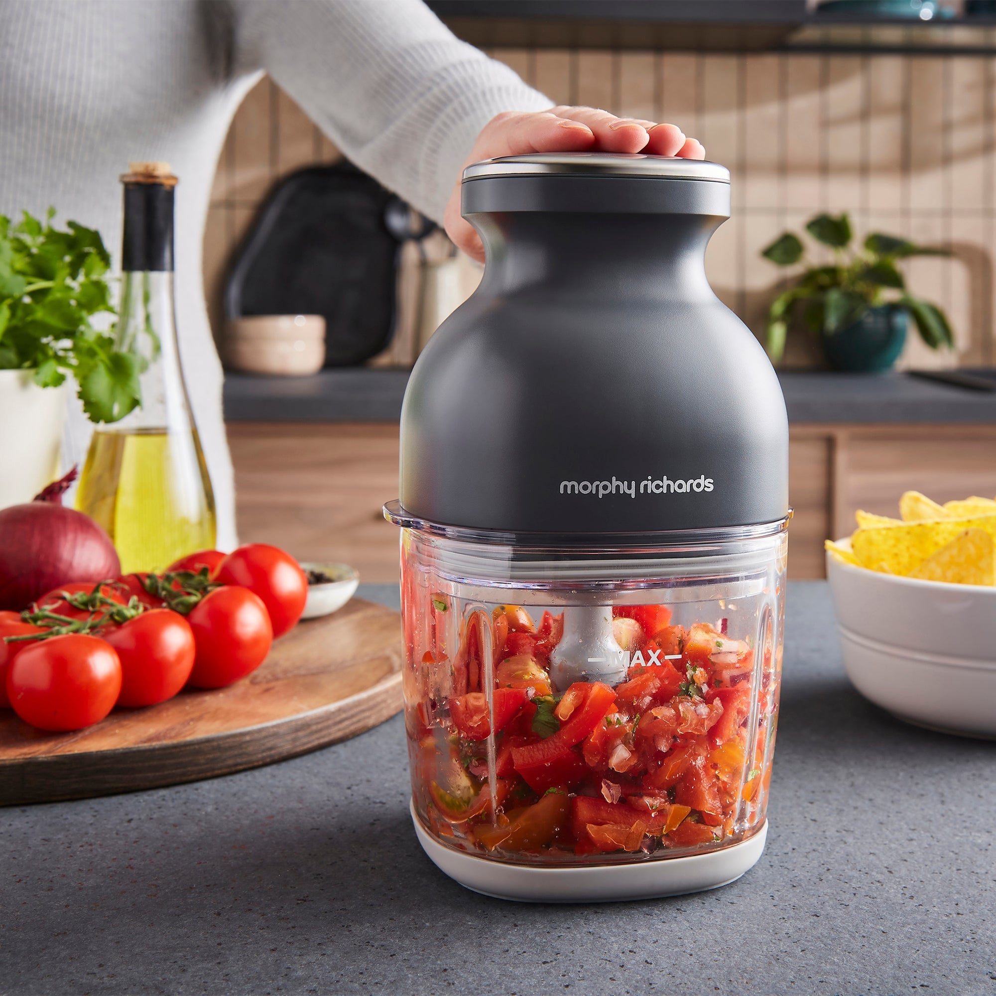 Rechargeable Multifunction 3-in-1 Mini Food Chopper