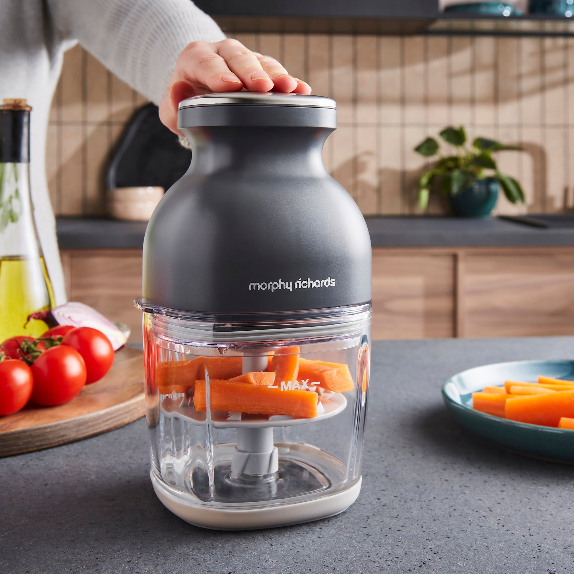 Rechargeable Multifunction 3-in-1 Mini Food Chopper