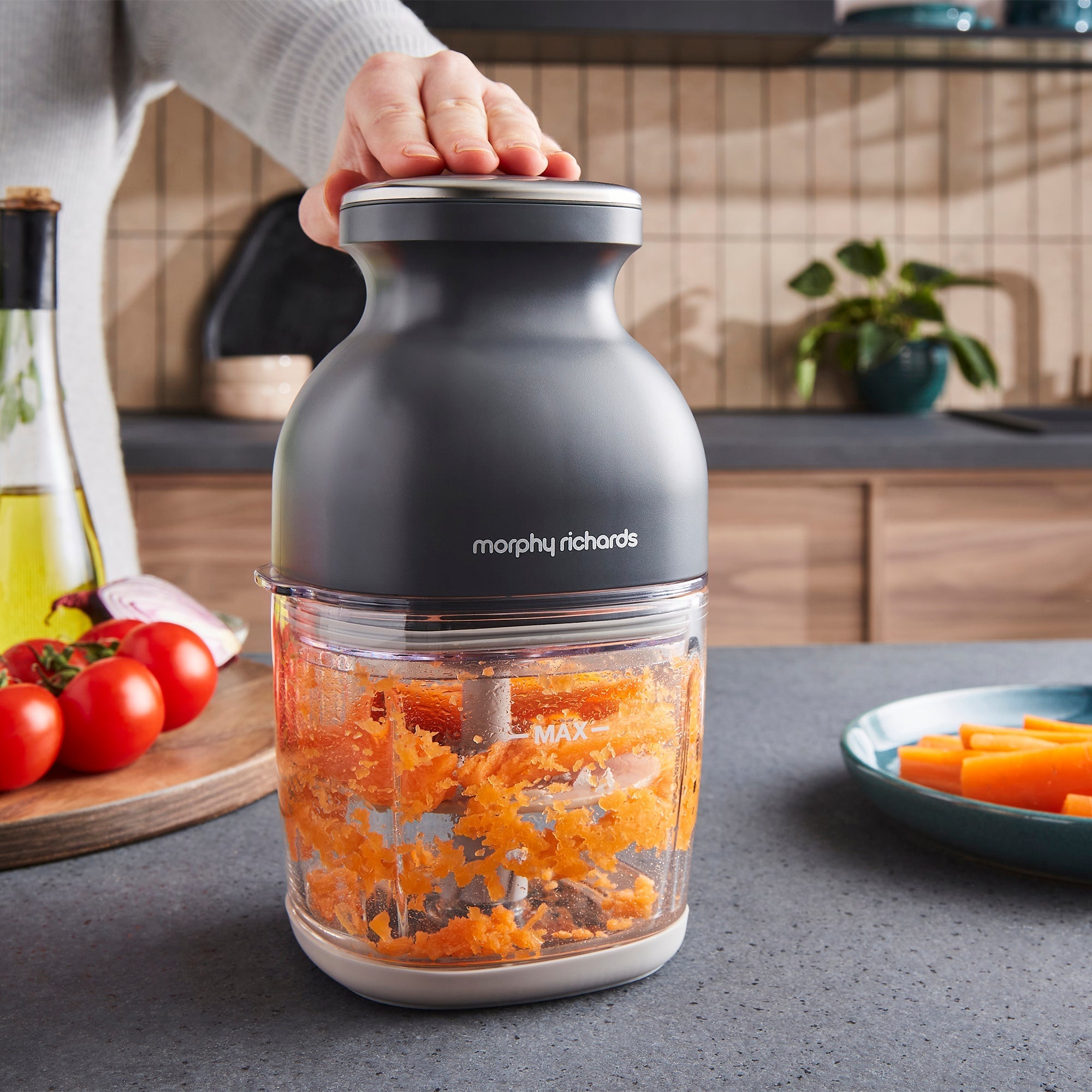 Rechargeable Multifunction 3-in-1 Mini Food Chopper