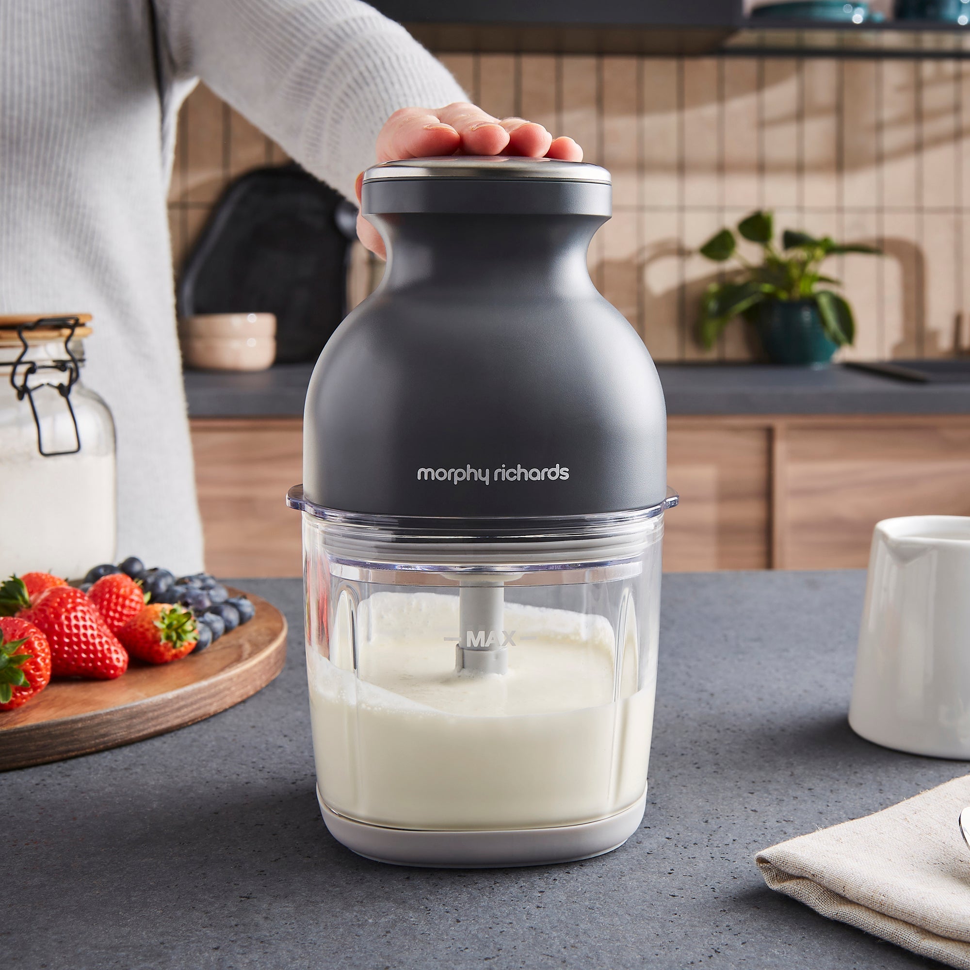 Rechargeable Multifunction 3-in-1 Mini Food Chopper