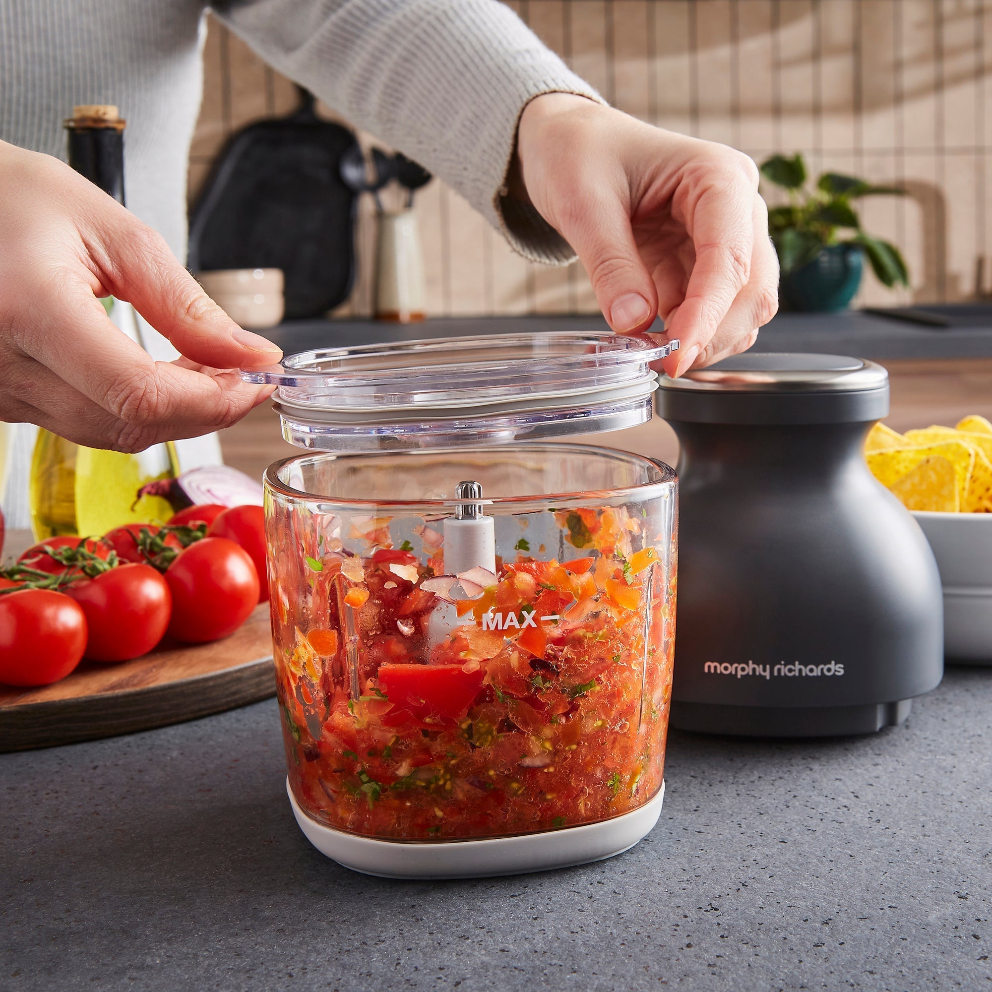 Rechargeable Multifunction 3-in-1 Mini Food Chopper