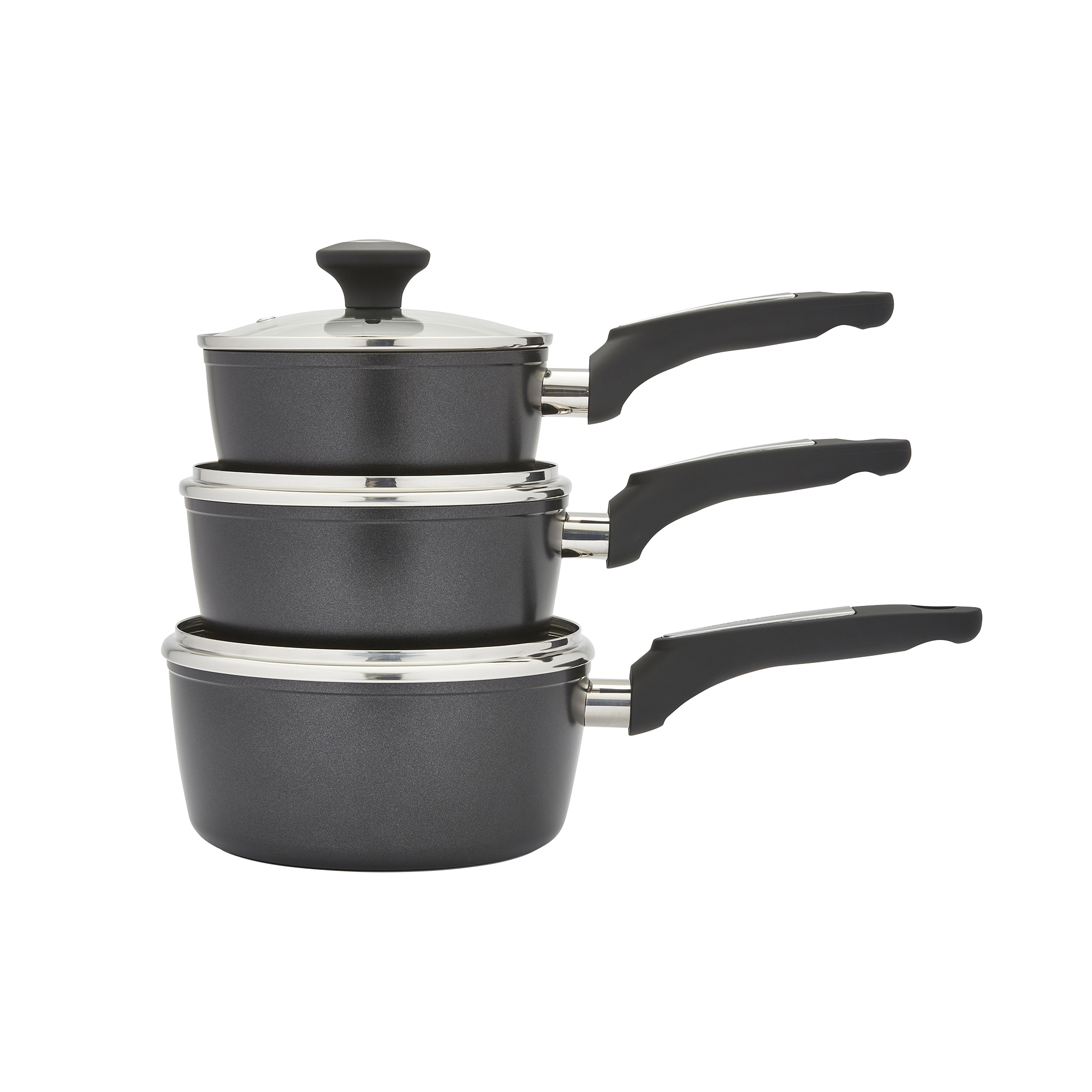 3 Piece Forged Aluminium Pan Set
