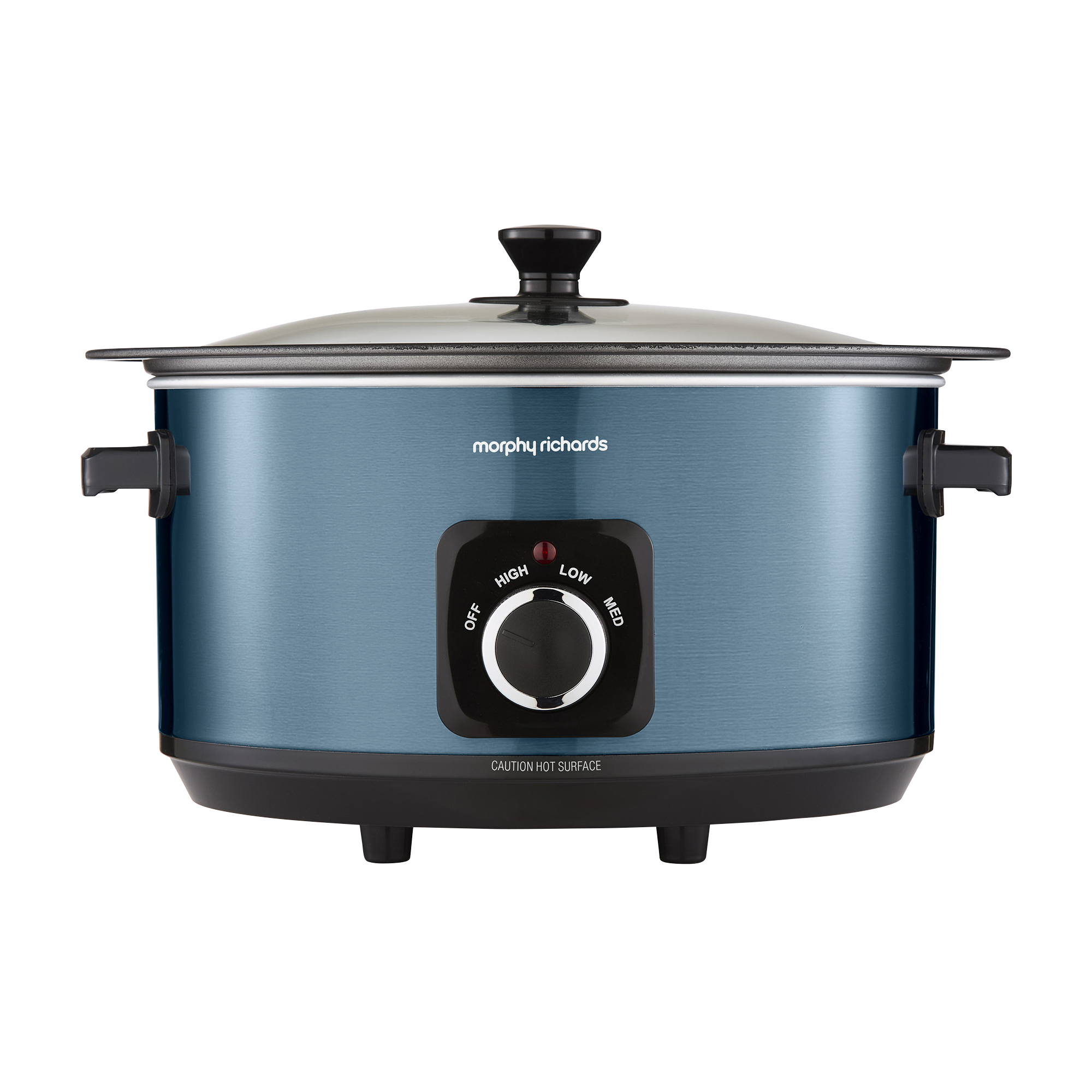 Accents Sear & Stew 6.5L Blue Slow Cooker