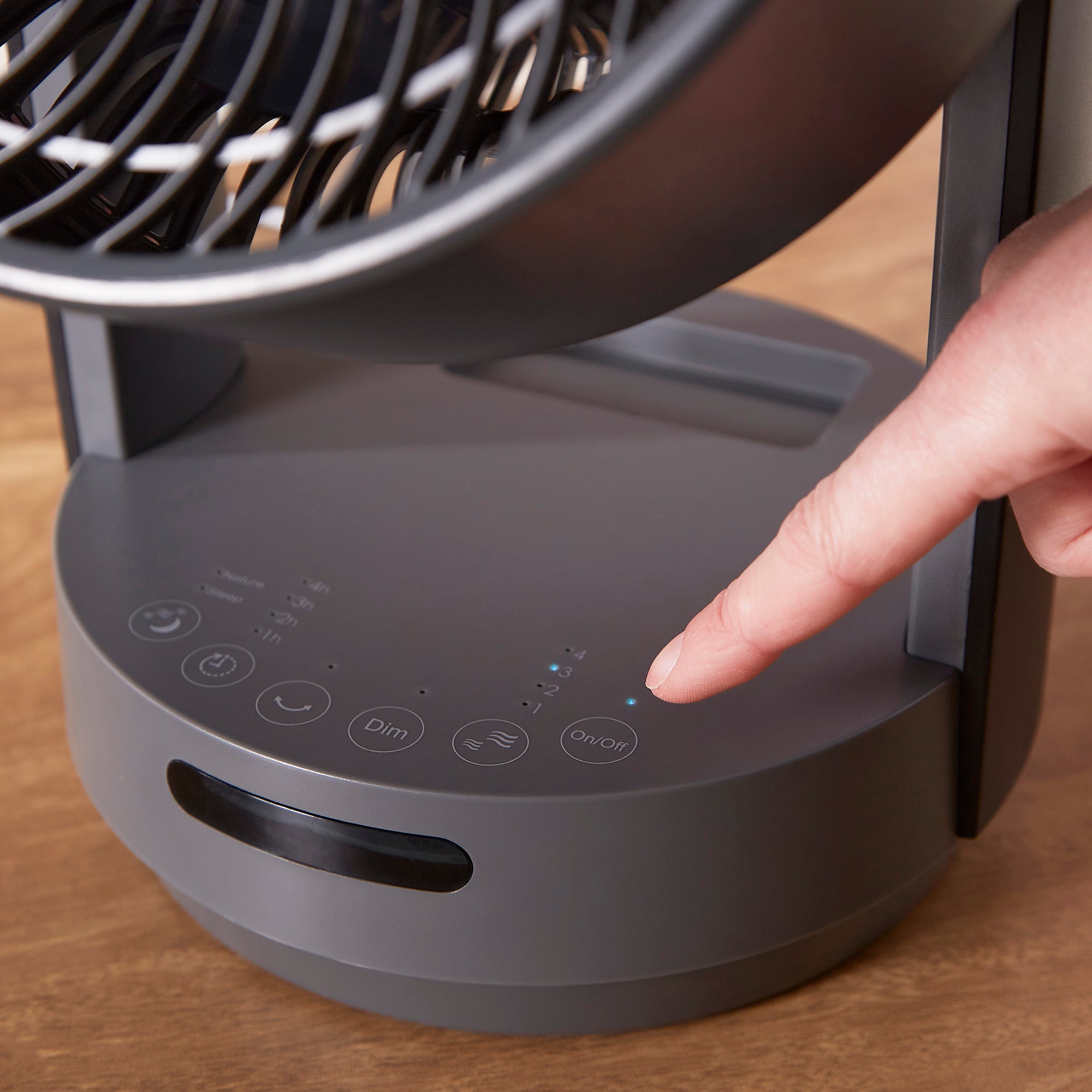 Air Flex 6” Circulating Desktop Fan with Remote Control