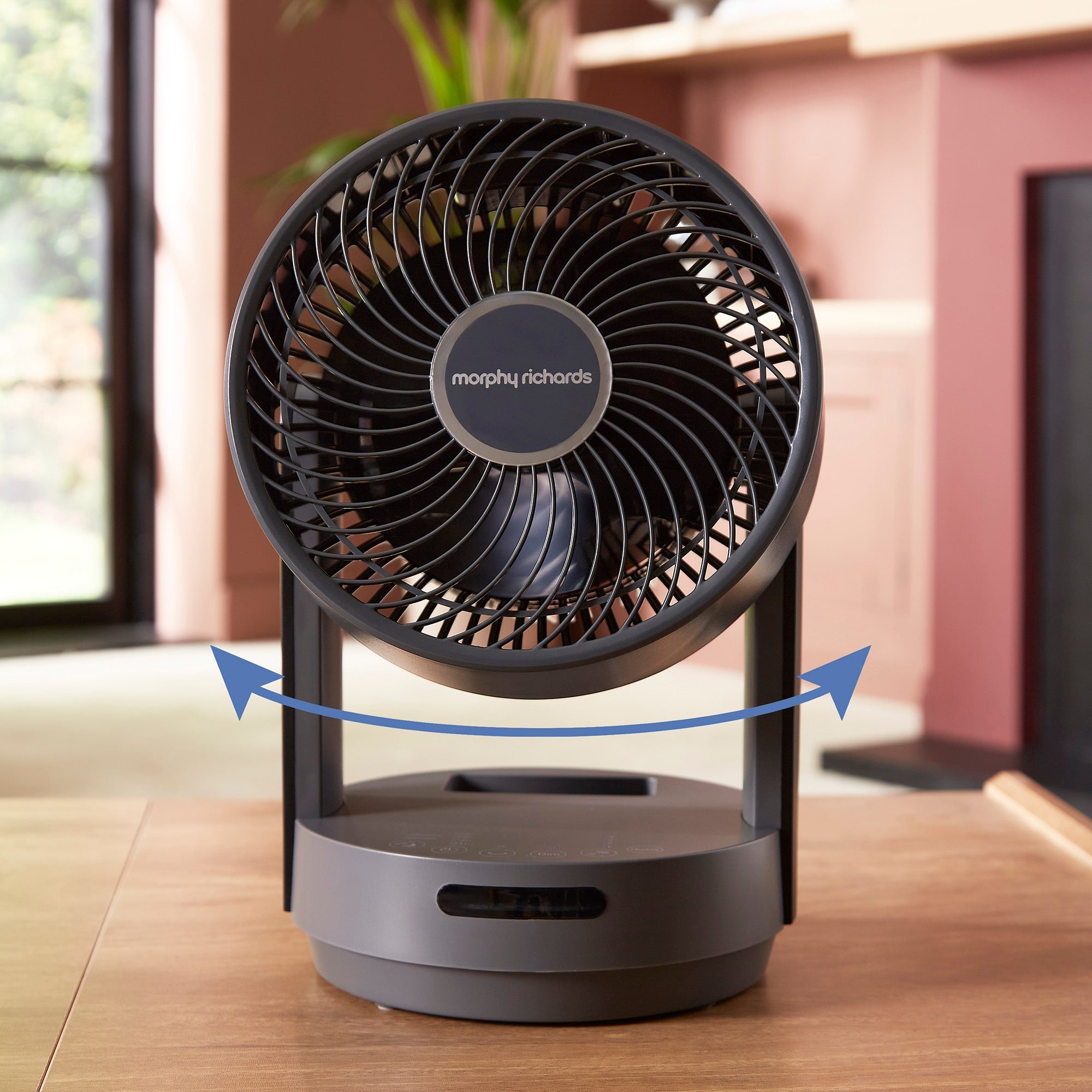 Air Flex 6” Circulating Desktop Fan with Remote Control