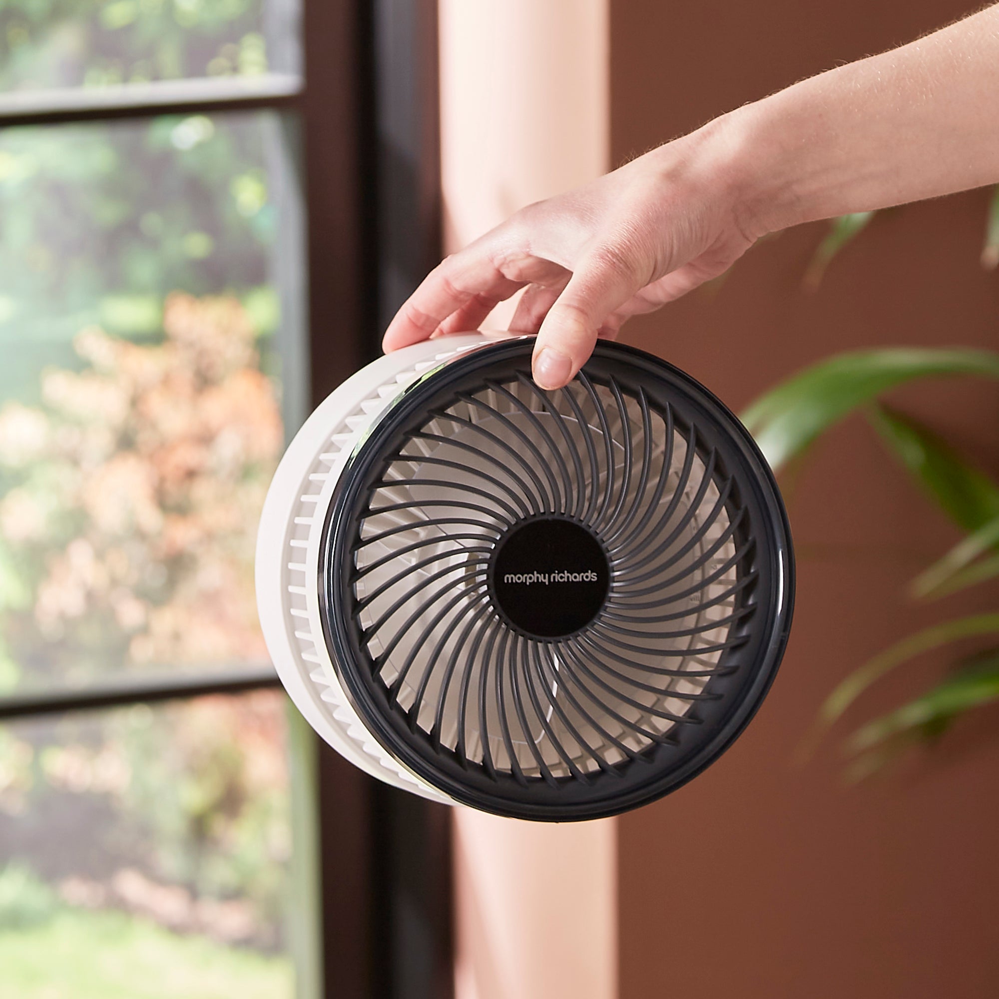 Travel Kettle, Travel Iron and White Air Flex 6” Portable Oscillating USB Fan Set