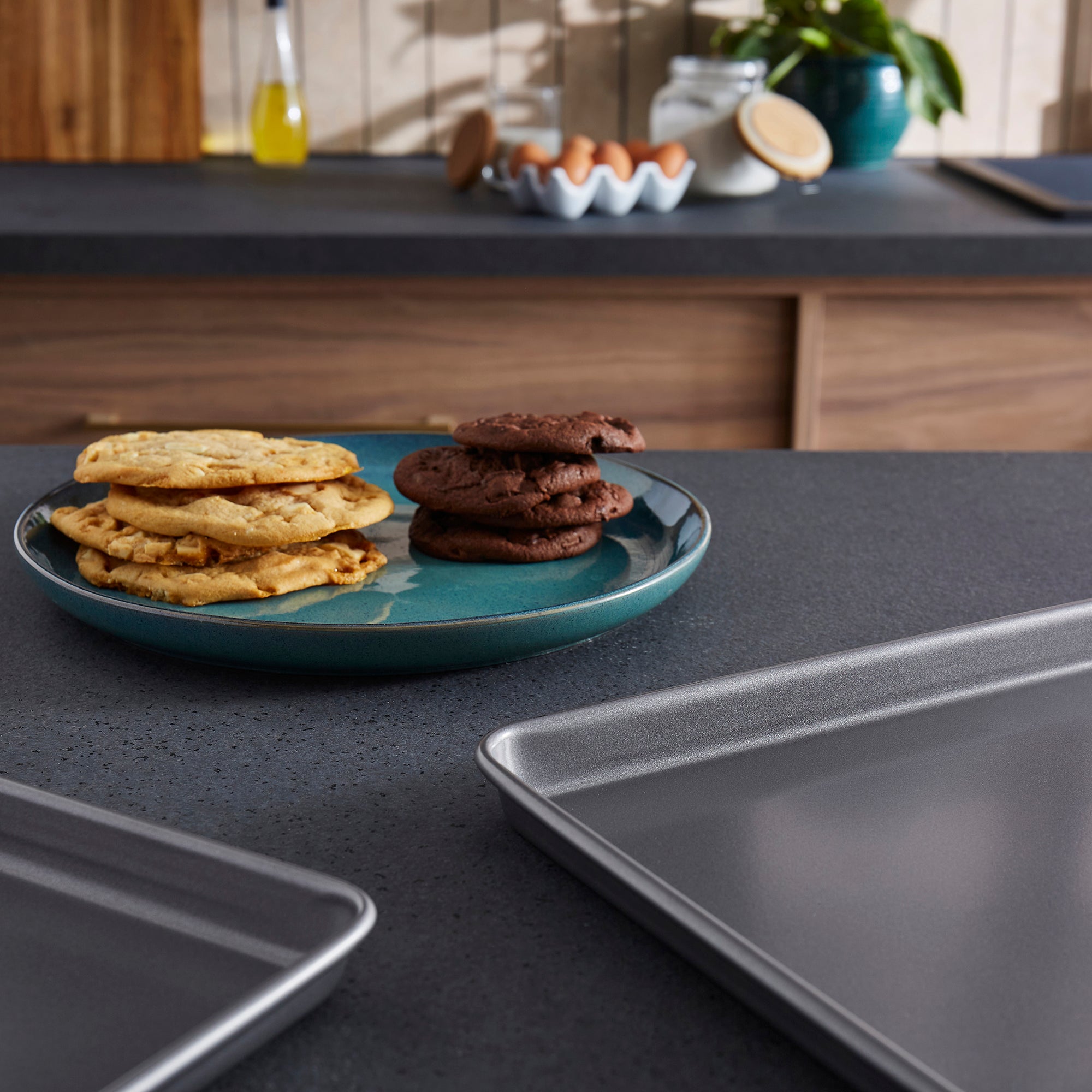 13"x9" Oven Tray Set and Slotted and Solid Turner Set