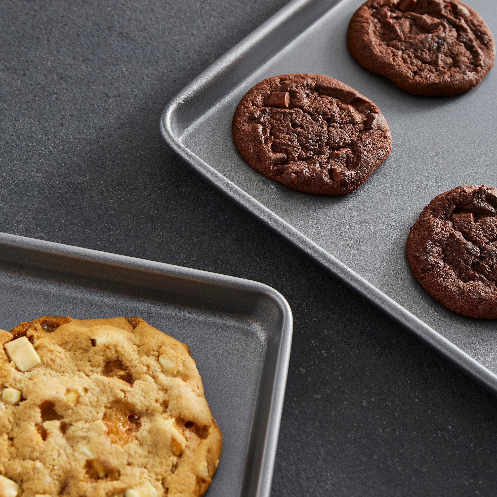 15"x10" Oven Tray Set and Slotted and Solid Turner Set