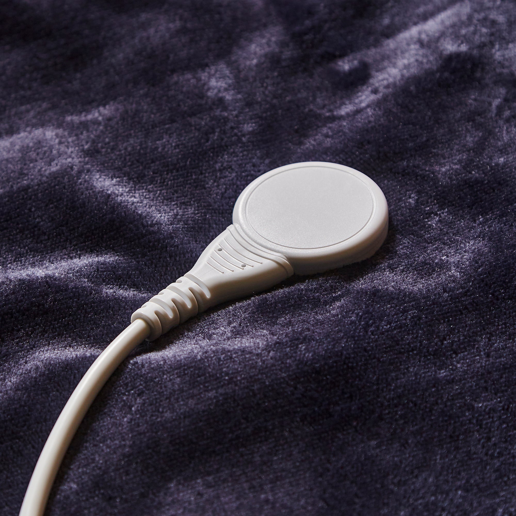 EverCosy Large Fleece Electric Heated Throw - Navy