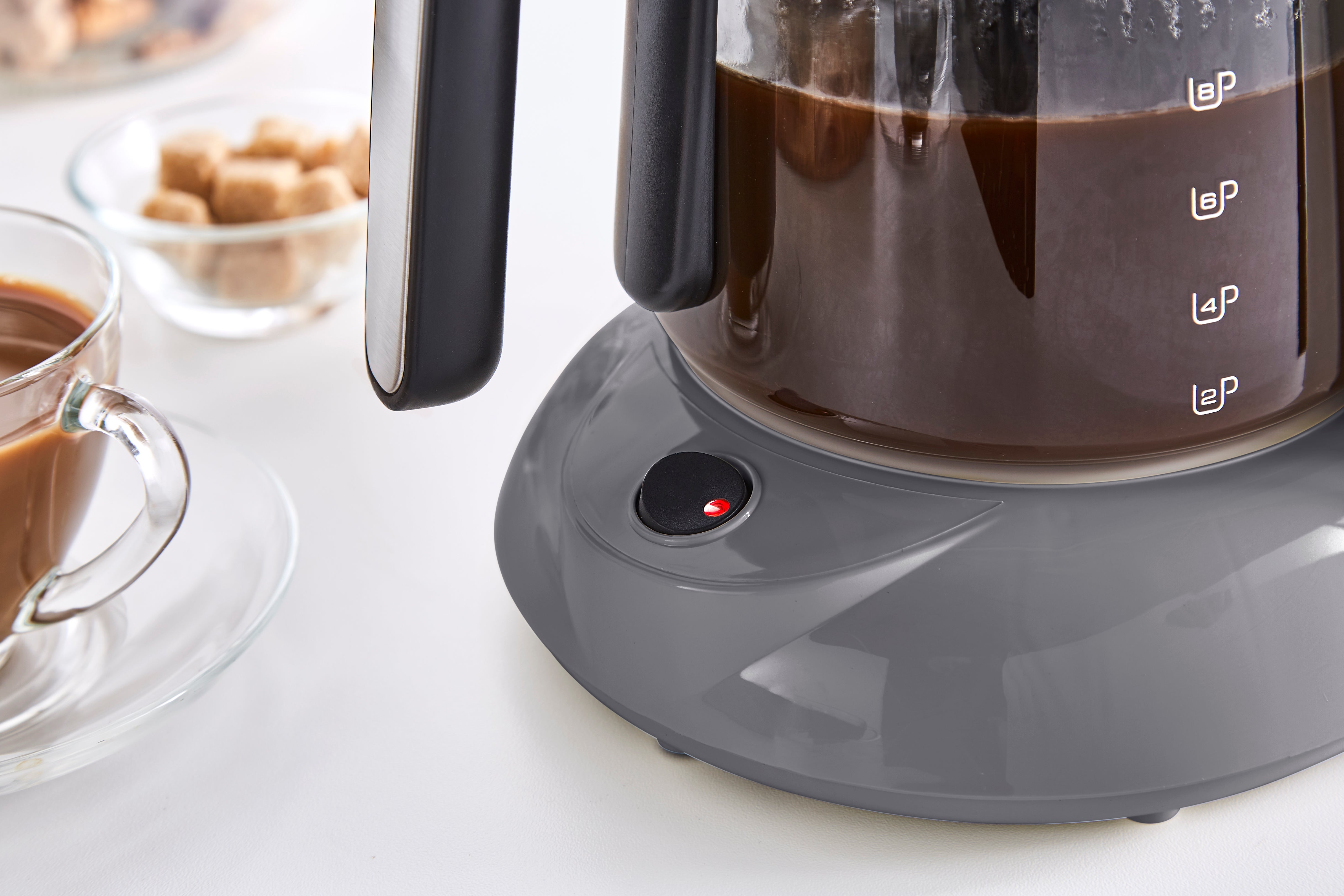 Equip Grey Filter Coffee Machine