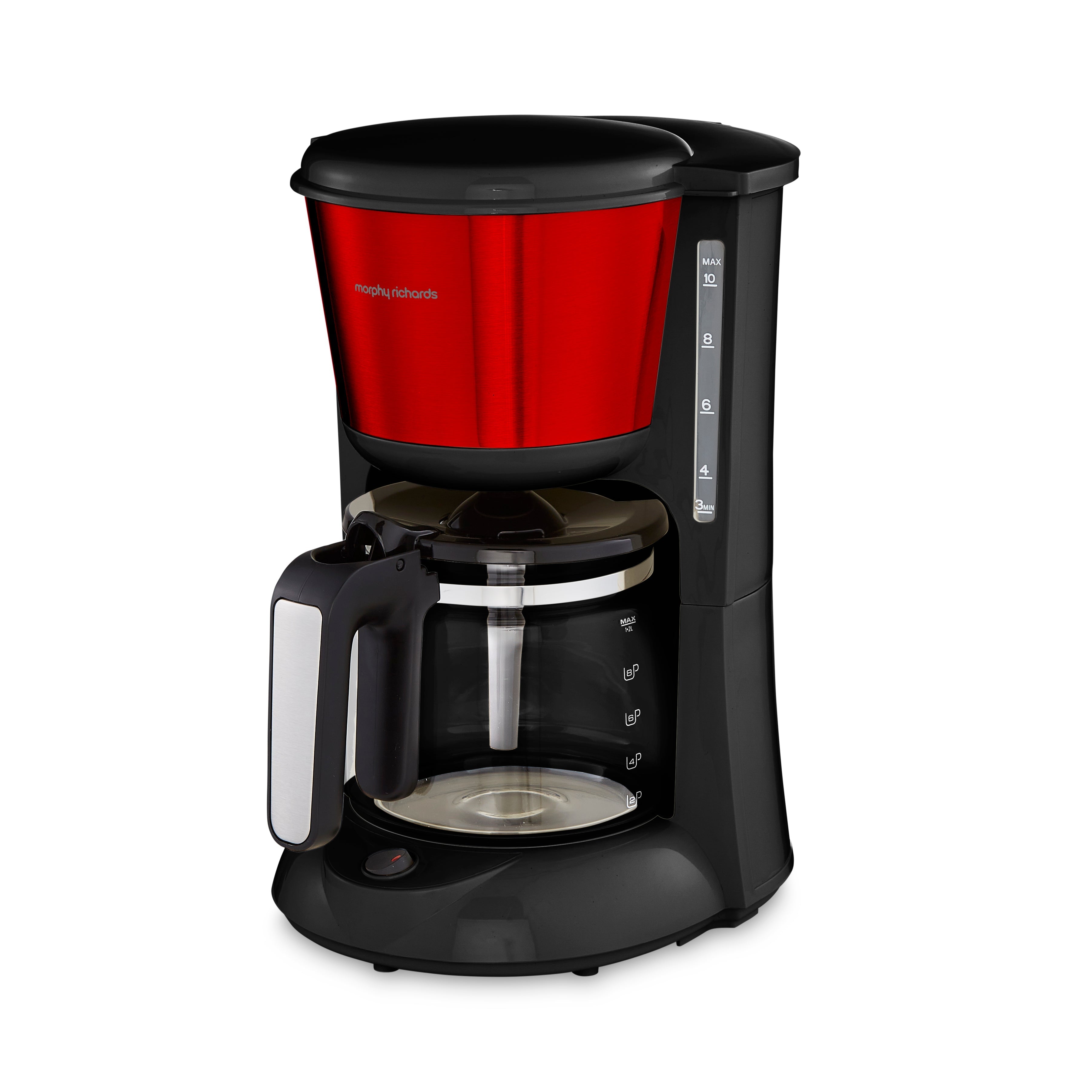 Equip Red Filter Coffee Machine