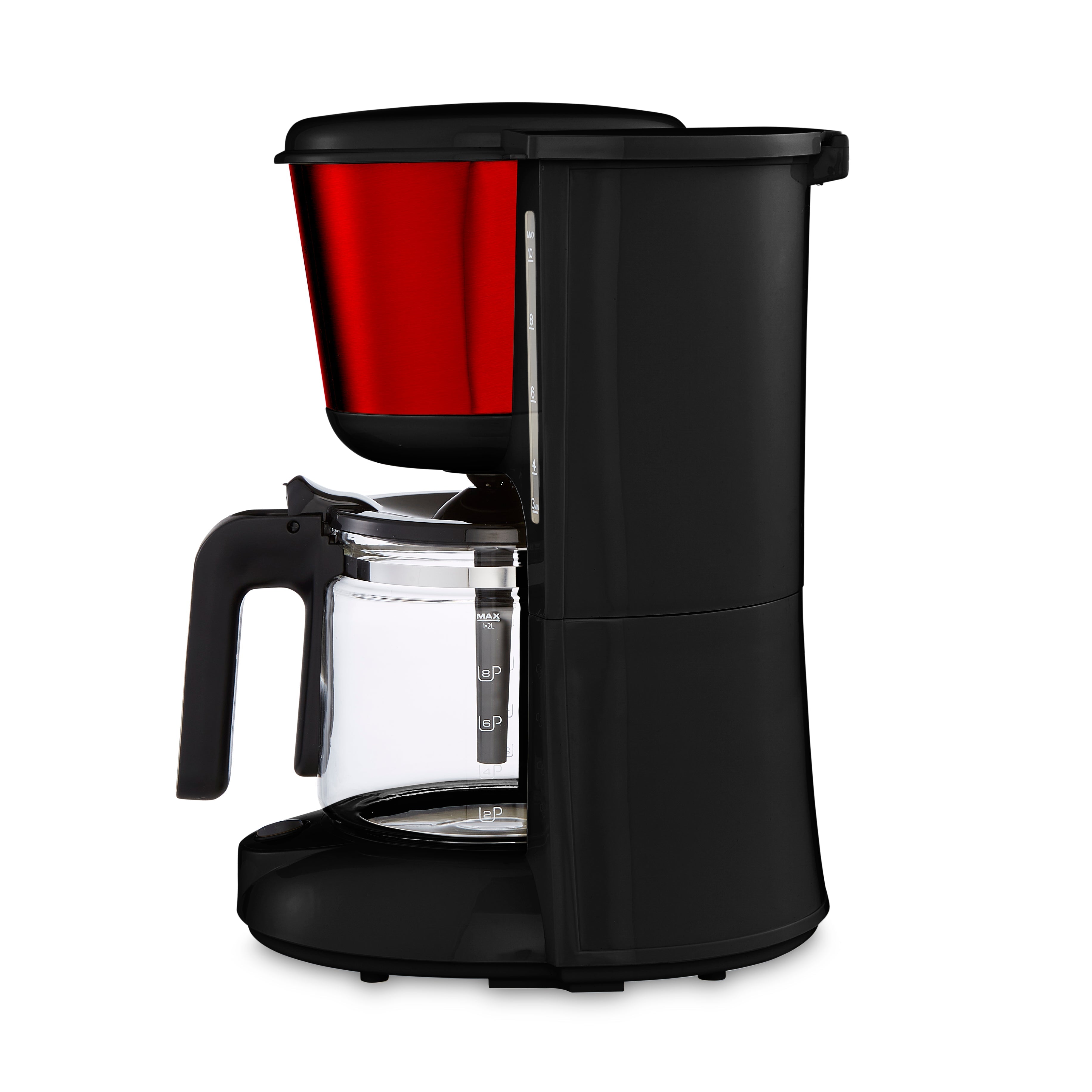 Equip Red Filter Coffee Machine