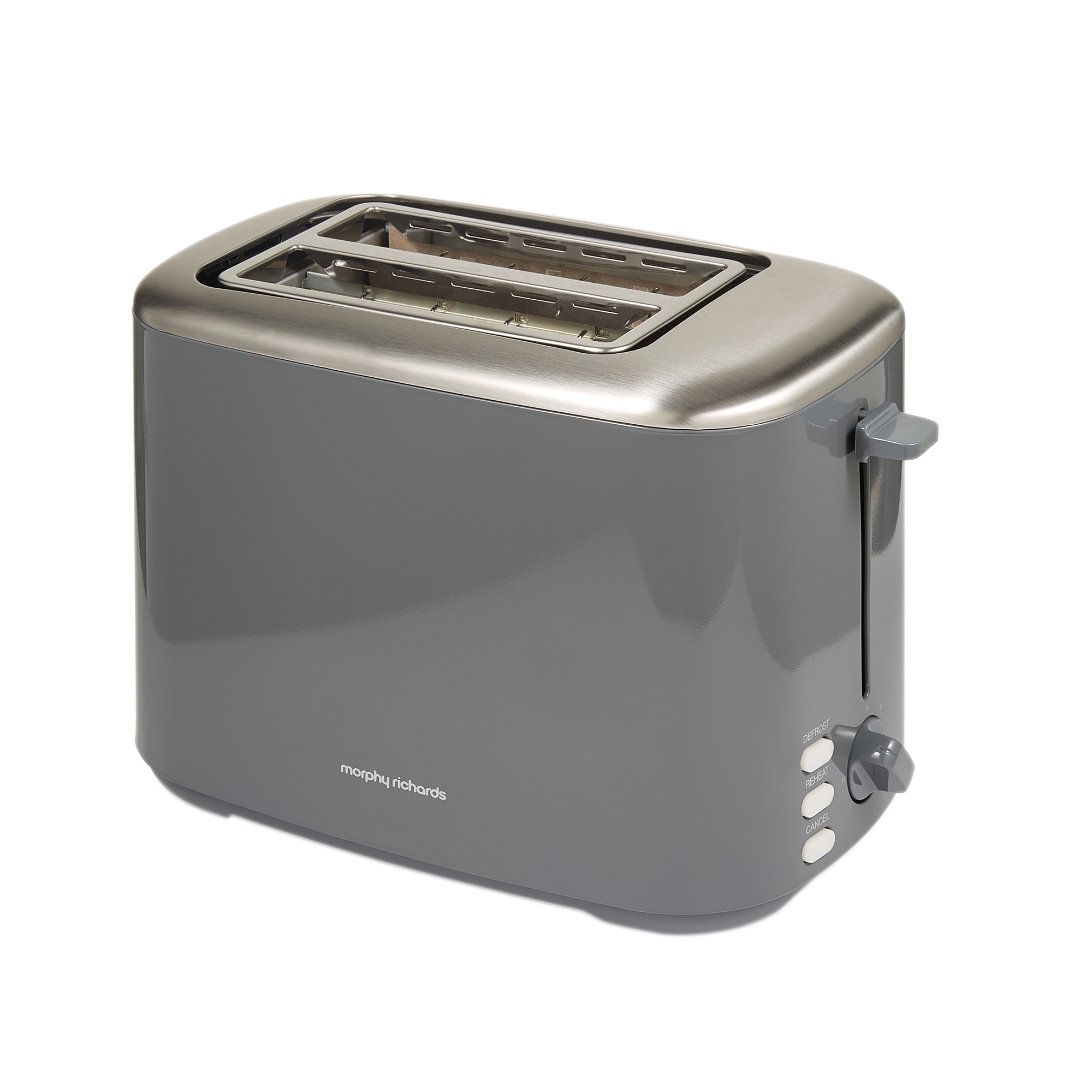 Equip Grey 2-Slice Toaster