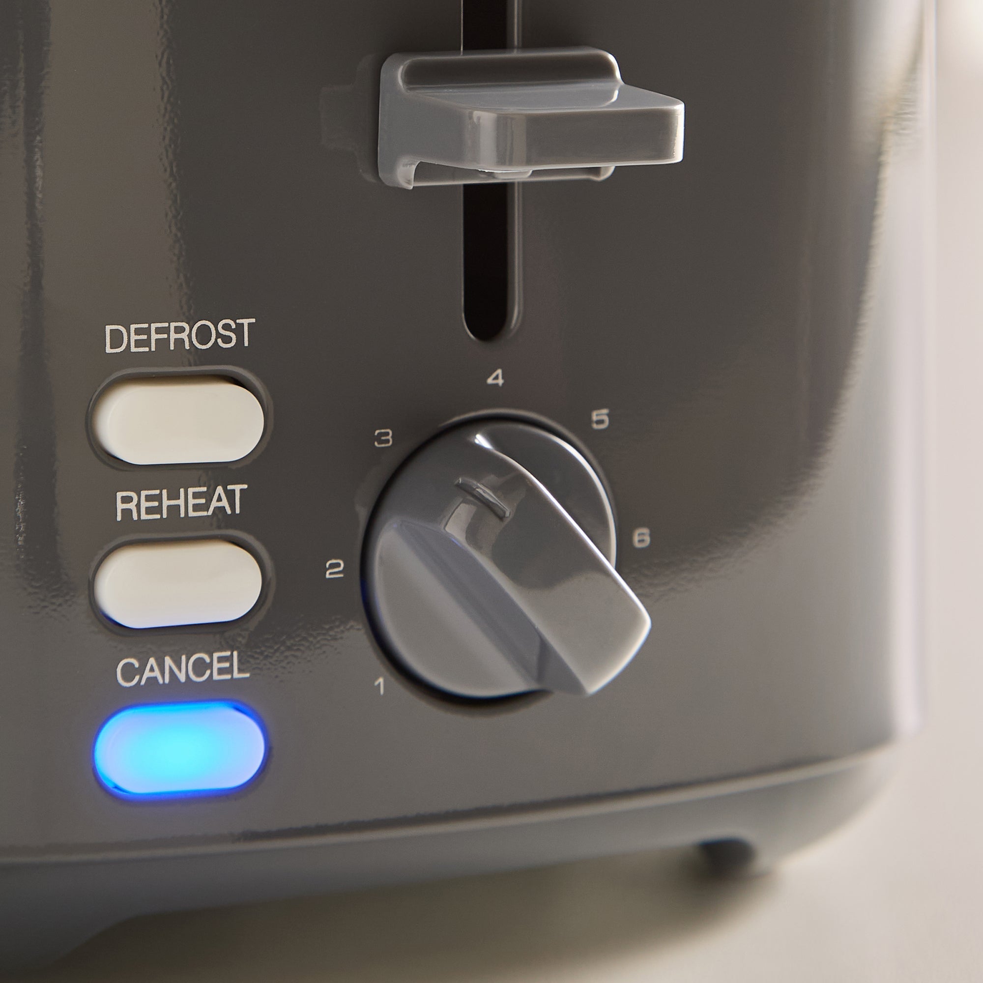 Equip Grey 2-Slice Toaster