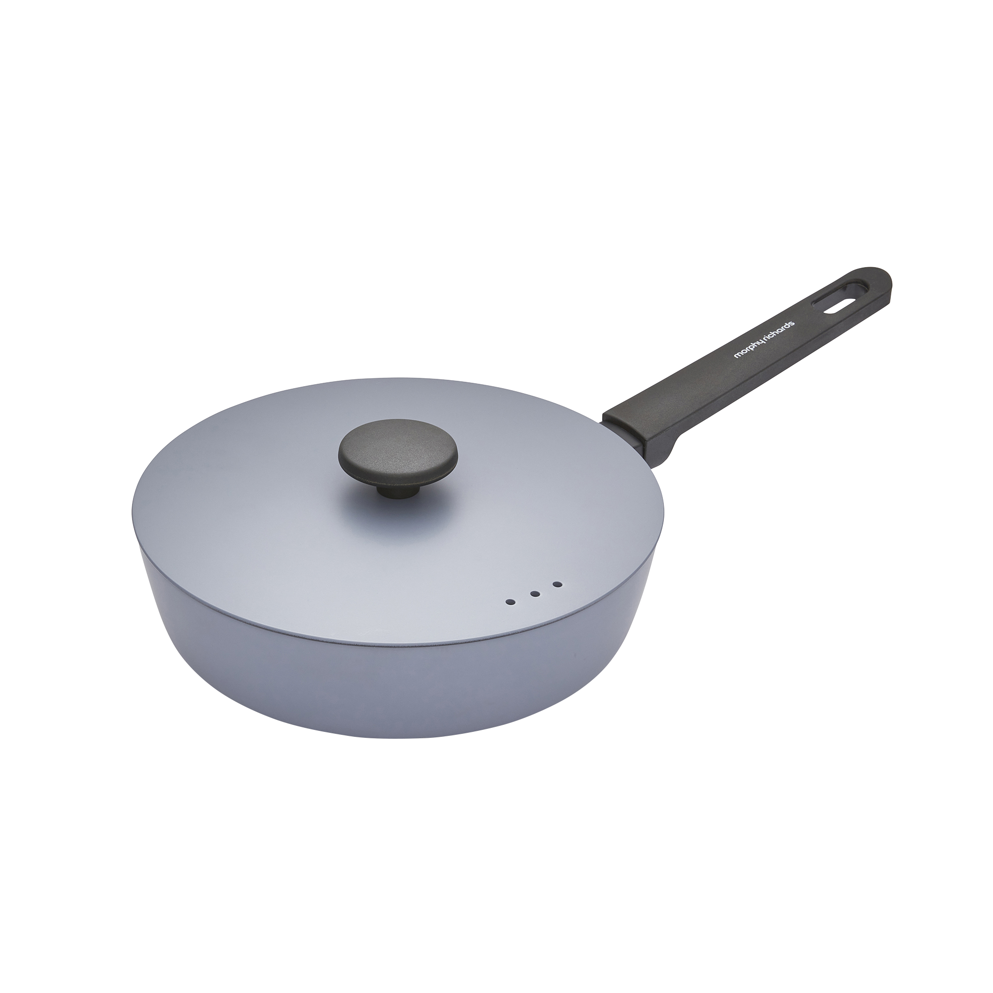 24cm Forged Aluminium Saute Pan - Grey